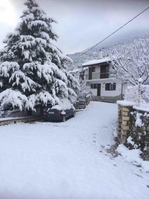 Theisoa.Old Little house in the garden . Andritsaina. view 3