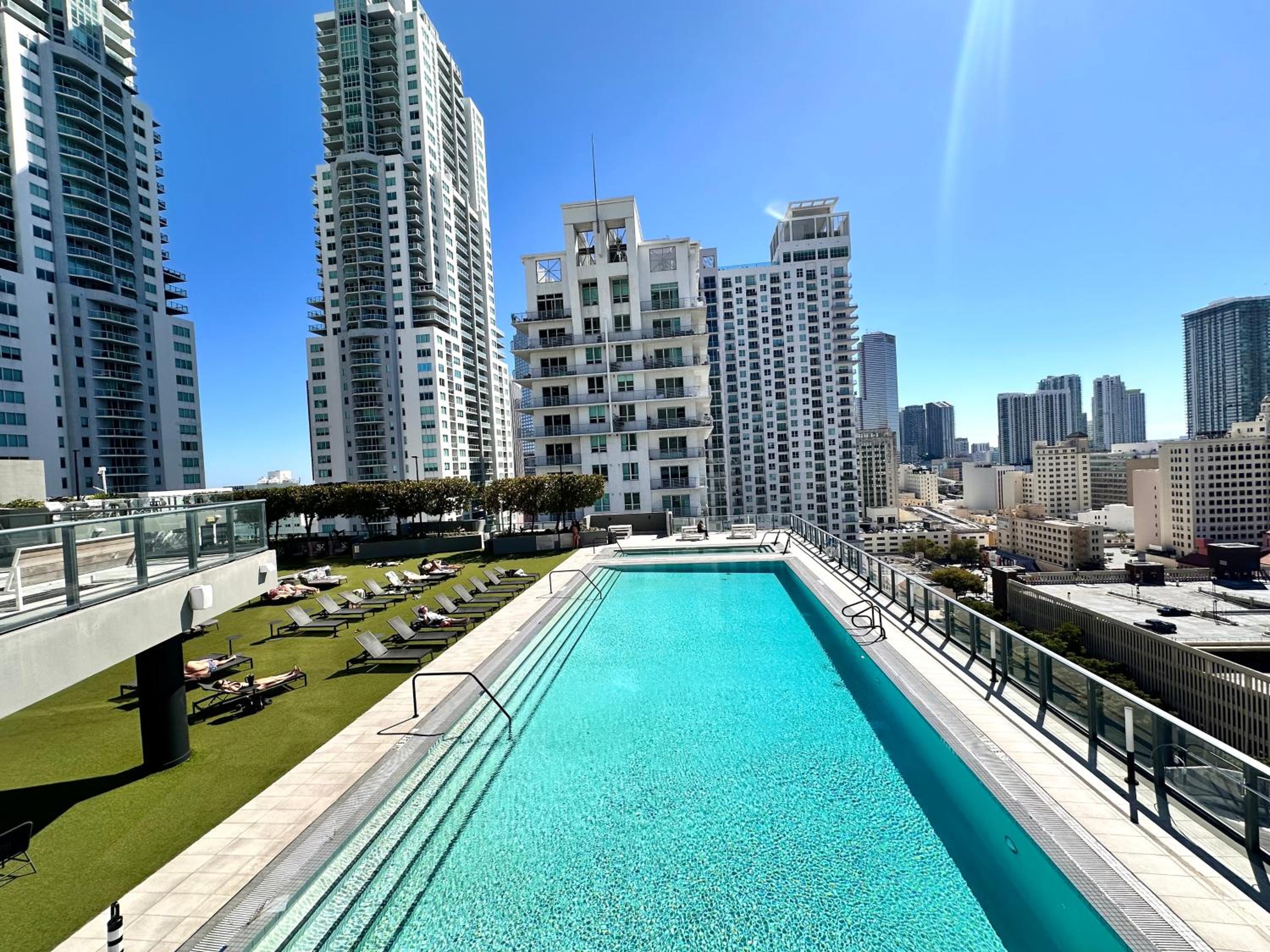 Ocean View, Free Parking Luxe Loft, Brickell Downtown, Port of MIA