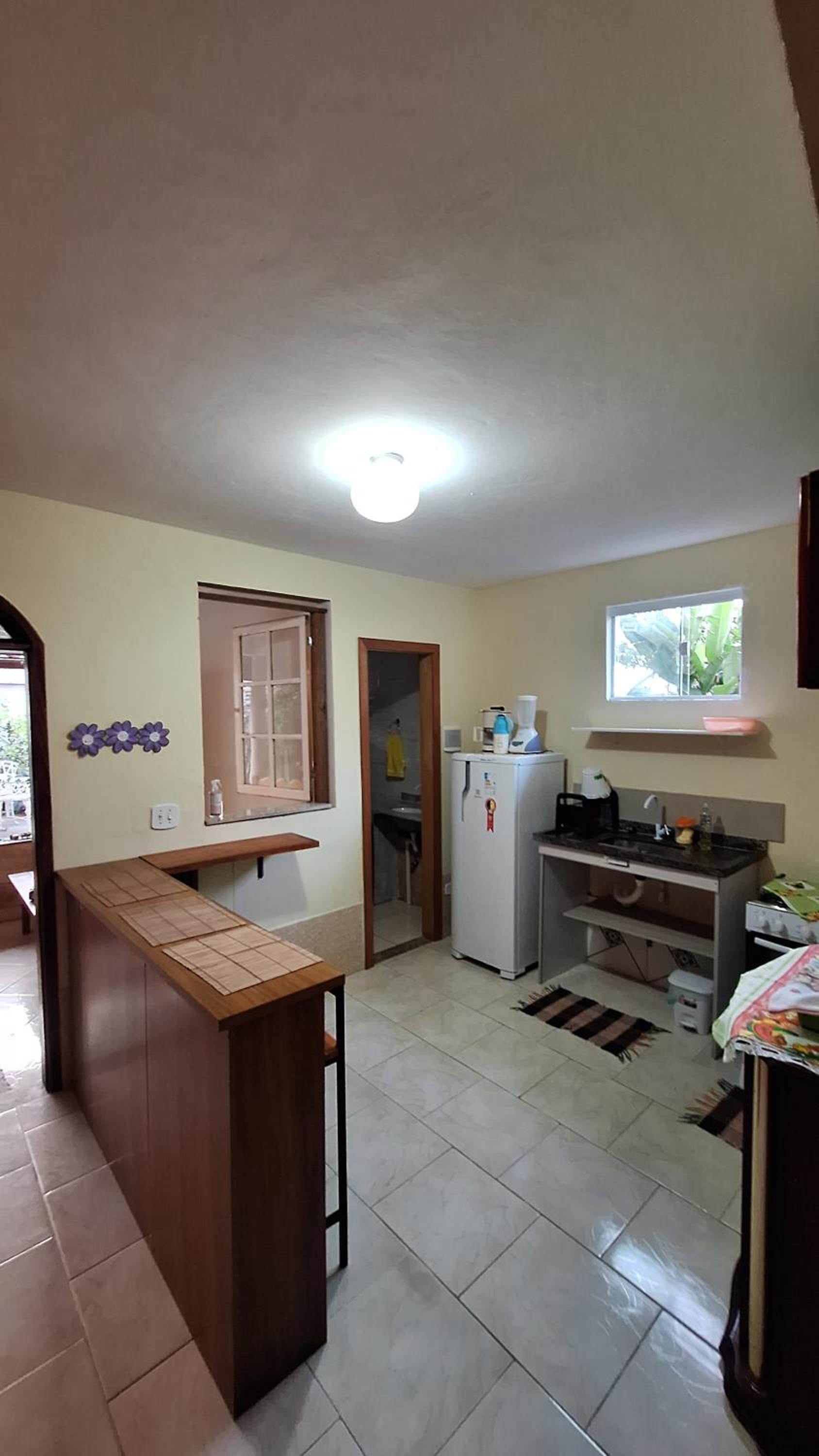Casa com jardim