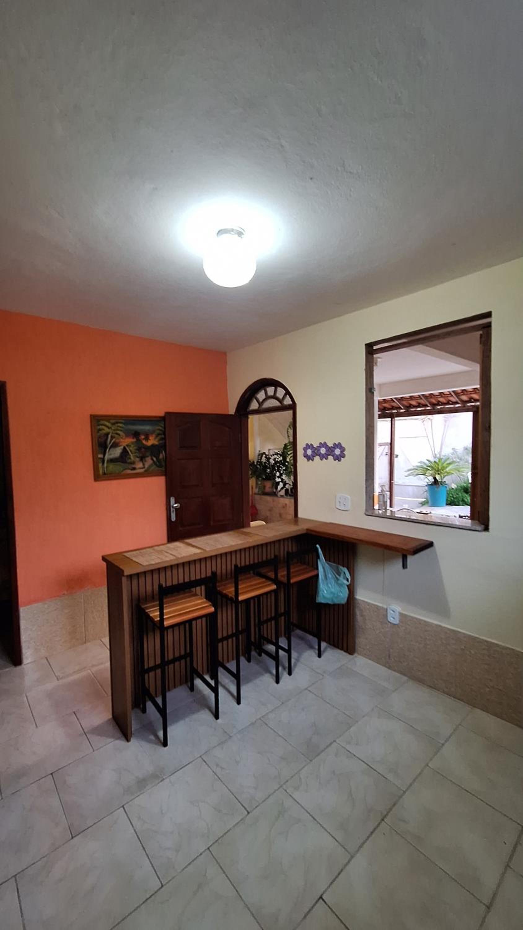 Casa com jardim