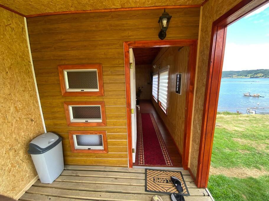 Cabaña con vista al mar Dalcahue 6 personas