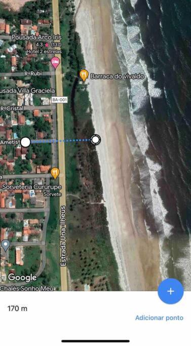 Casa com 5 quartos e vista para o mar a 170m da praia