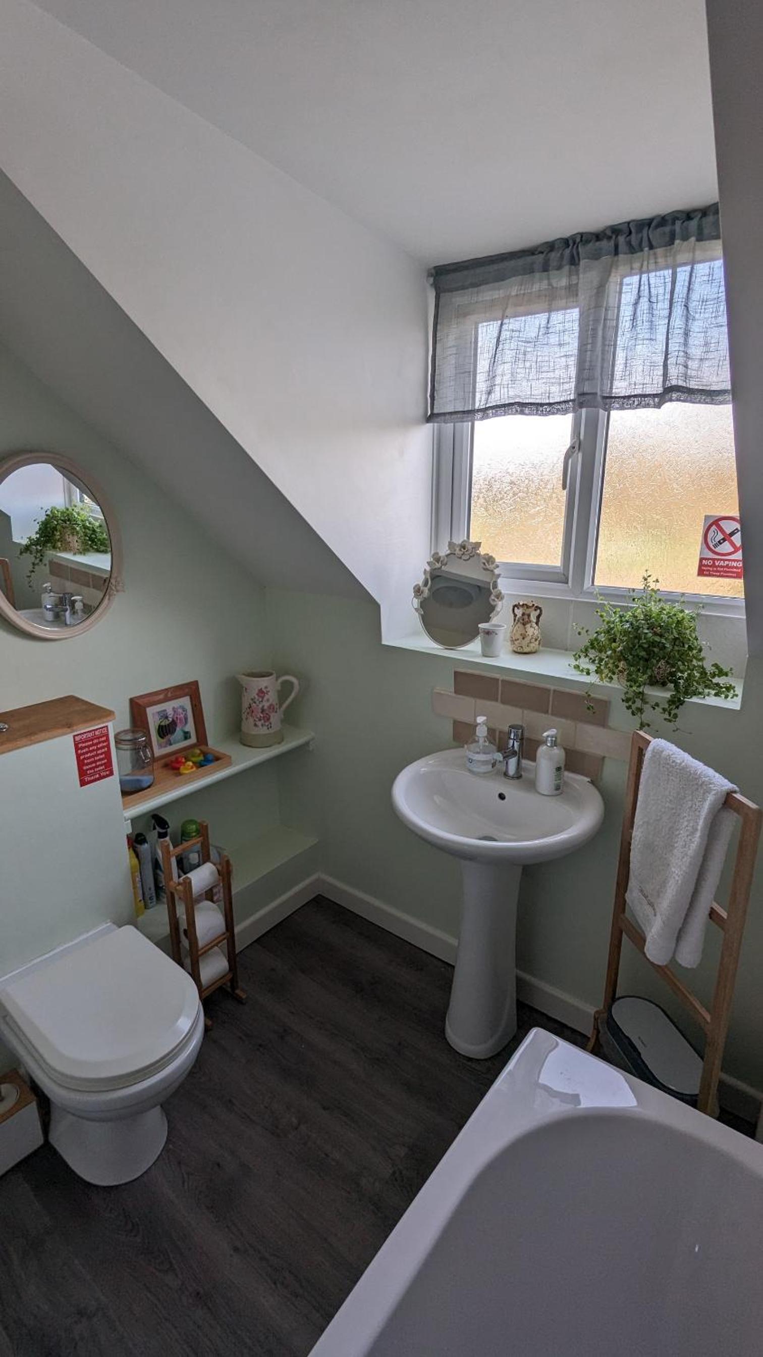 Cosy family cottage south Somerset view 2