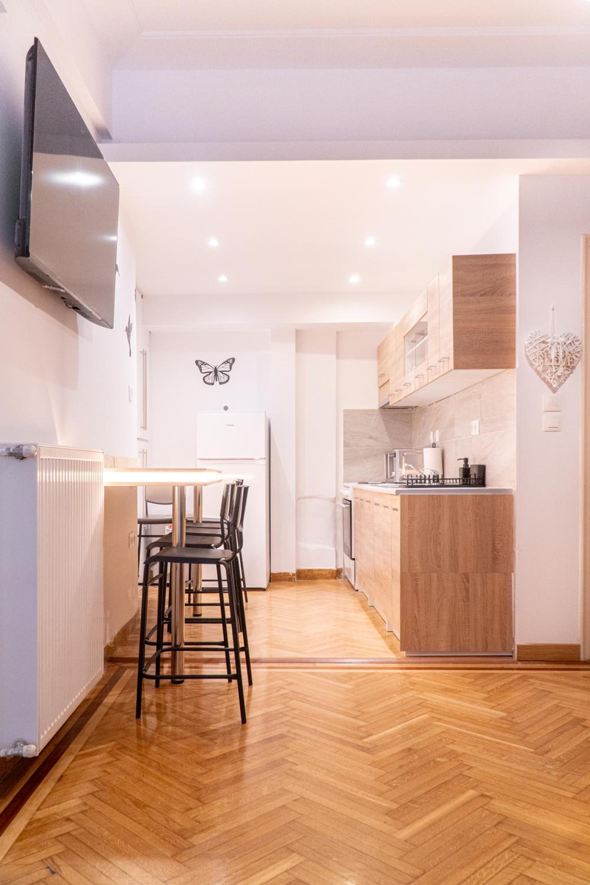 Syntagma square, 100sqm Luxurious family apt