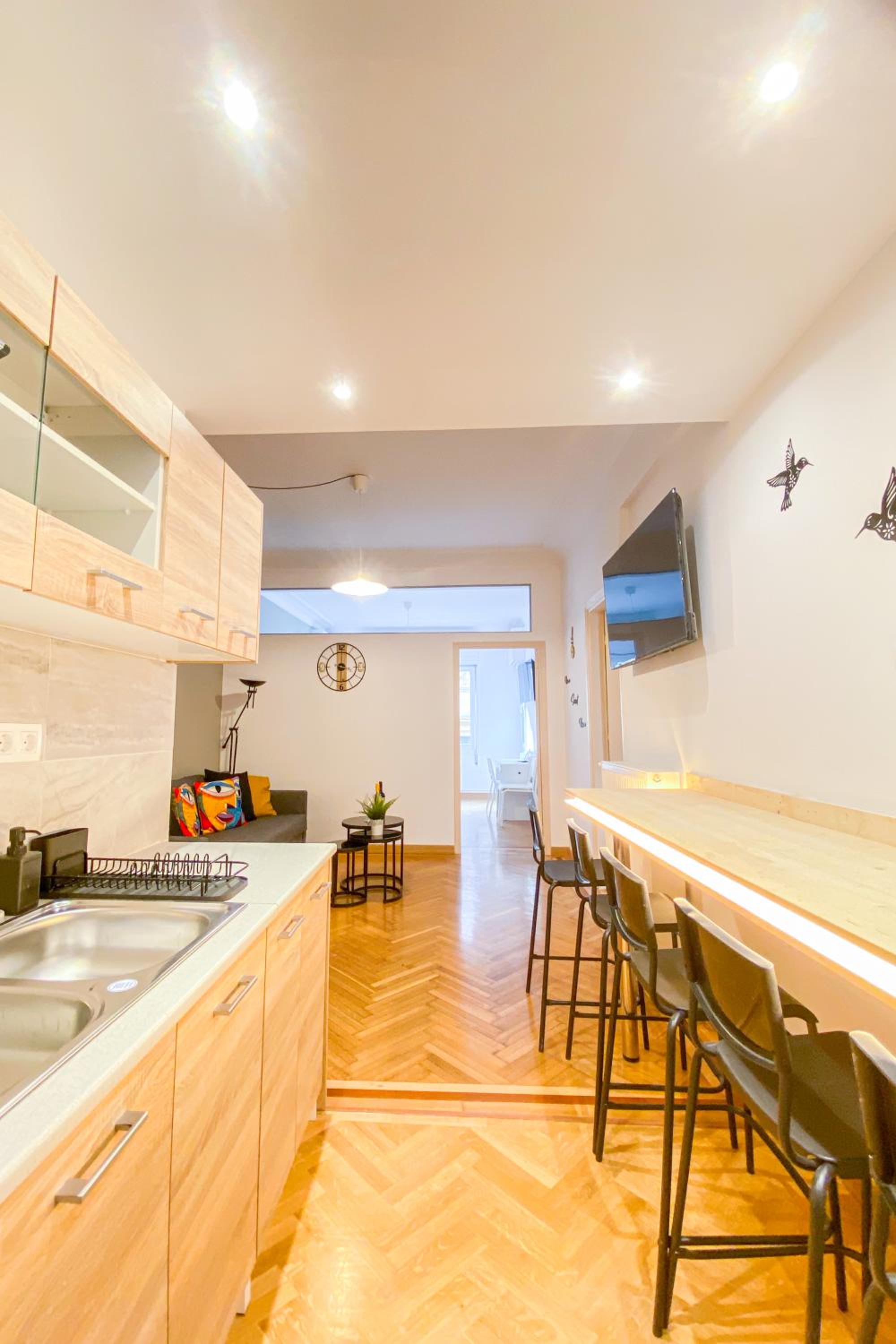 Syntagma square, 100sqm Luxurious family apt