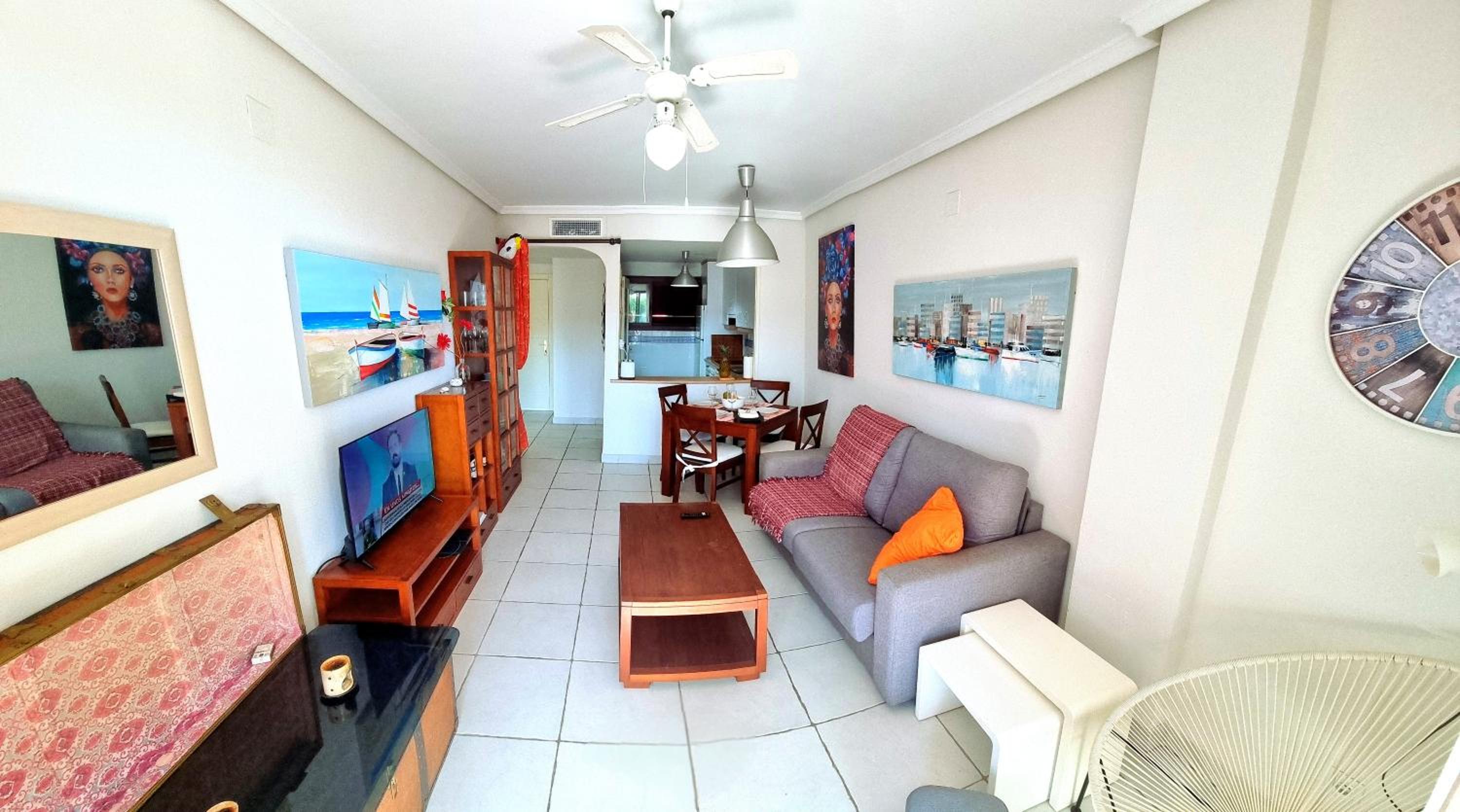 Apartamento 1 habitación con vistas al mar Jardines de Nuevo Vera view 5