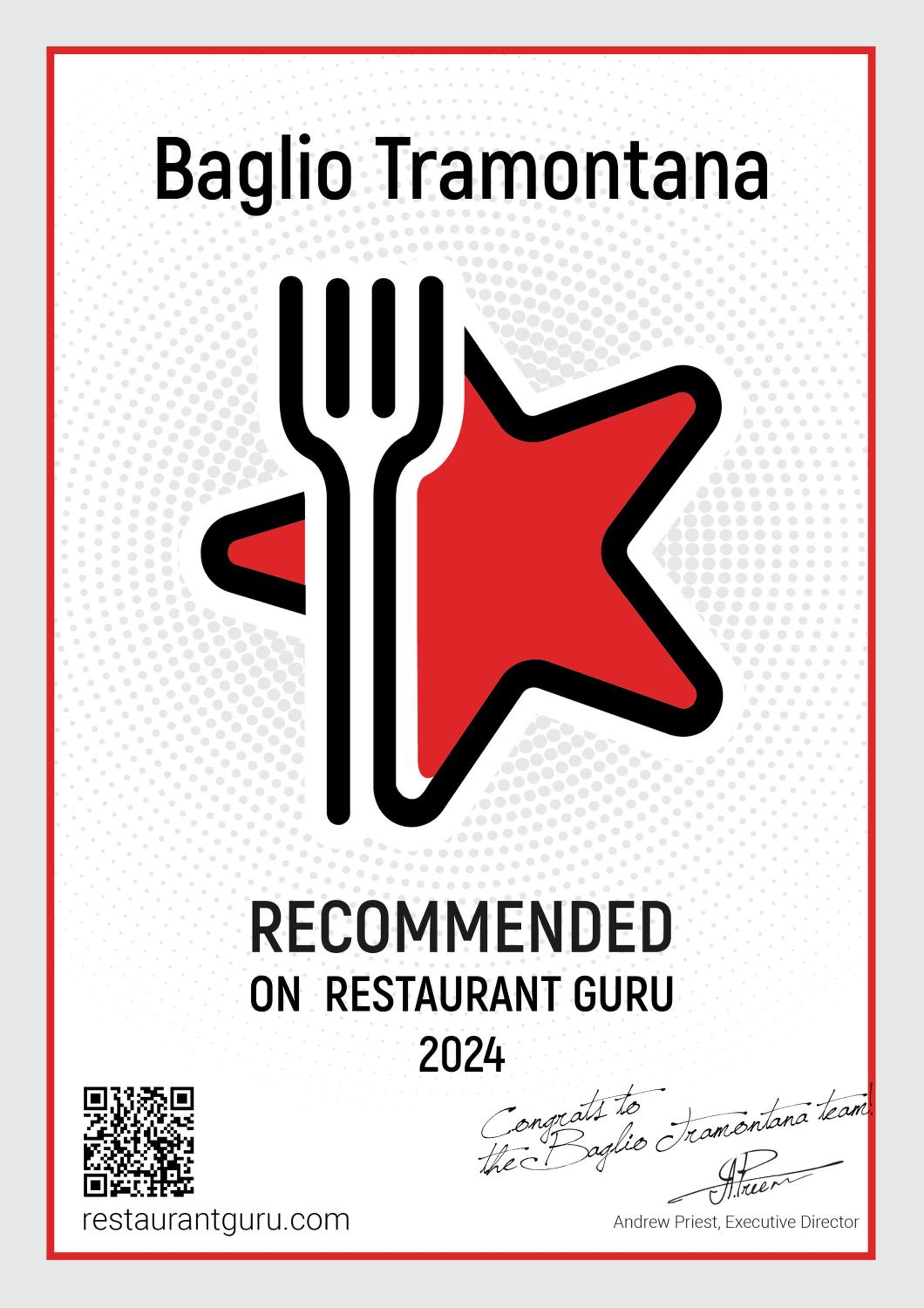 BAGLIO TRAMONTANA