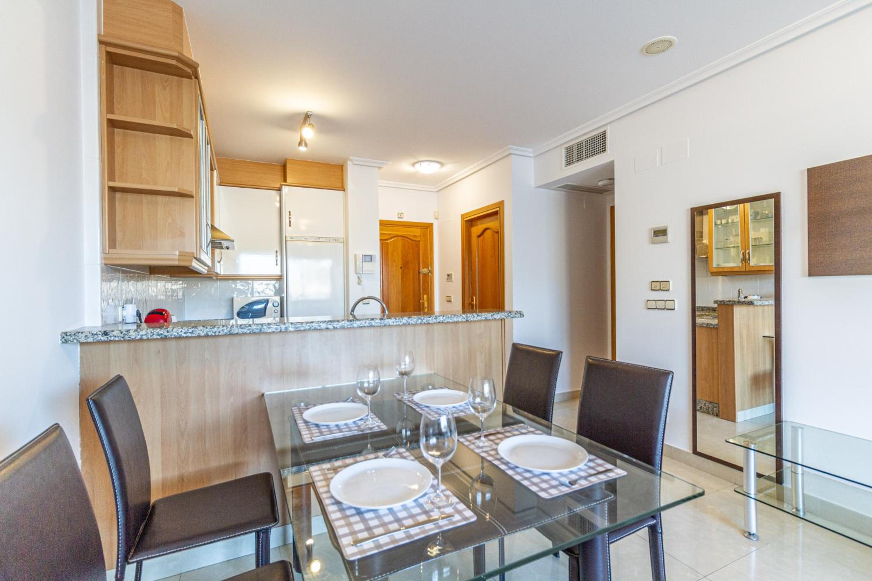 Amazing apartments in the modern Coruña building, near the beach, pool & garage view 4