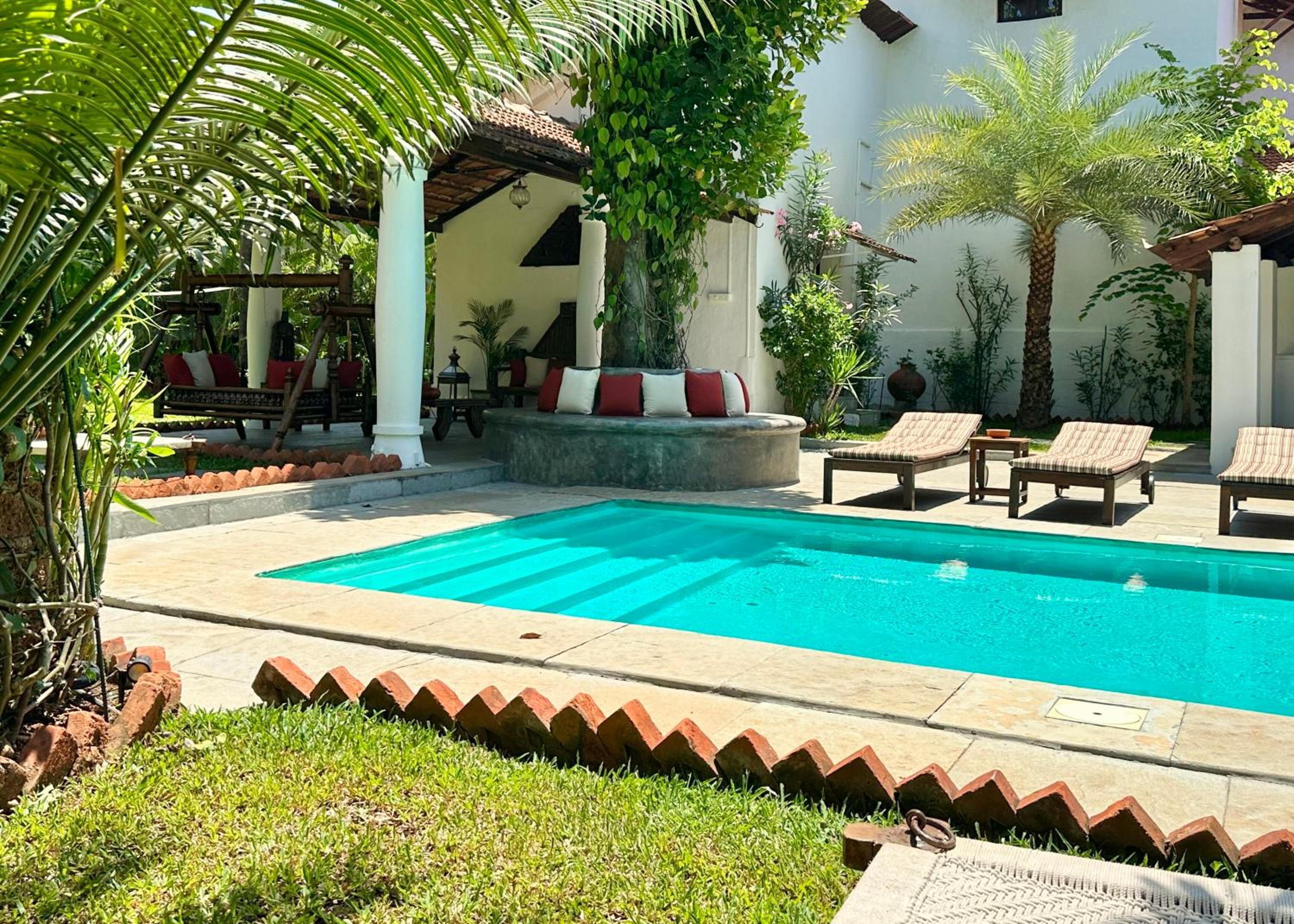 VILLA LOU GOA Heritage House 1903 Exclusive Use of Villa and Pool view 2