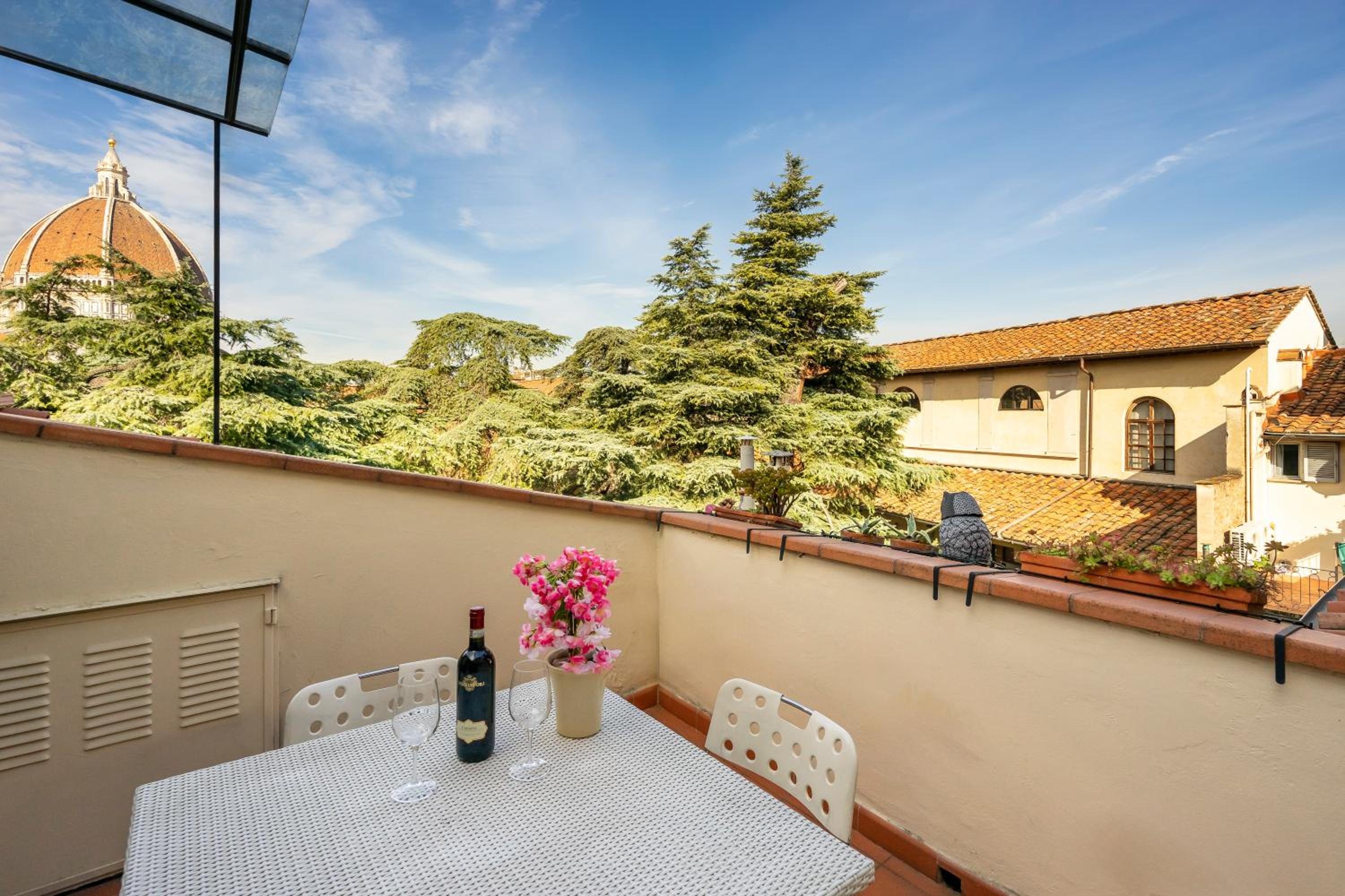 Penthouse Le Terrazze Duomo view