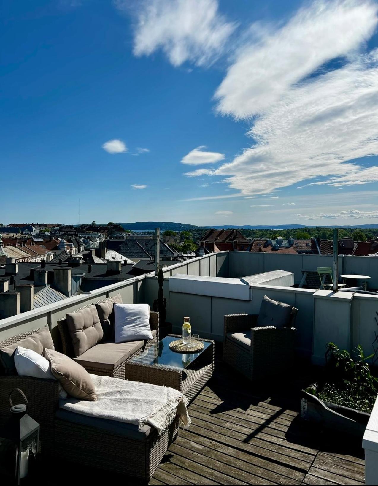 Frogner Gården Penthouse Terrasse