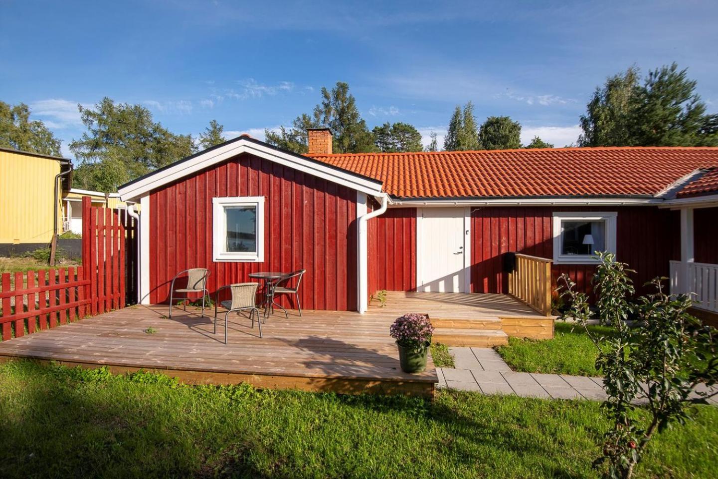 Komplett lägenhet med sjöutsikt