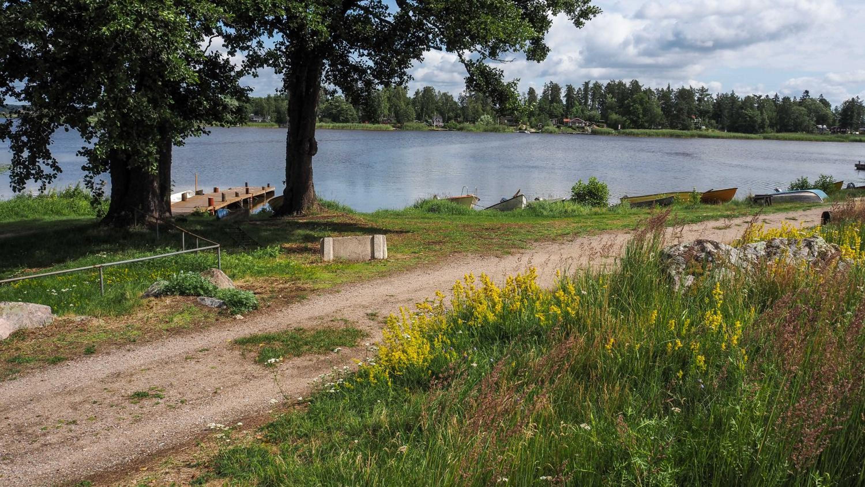 Komplett lägenhet med sjöutsikt