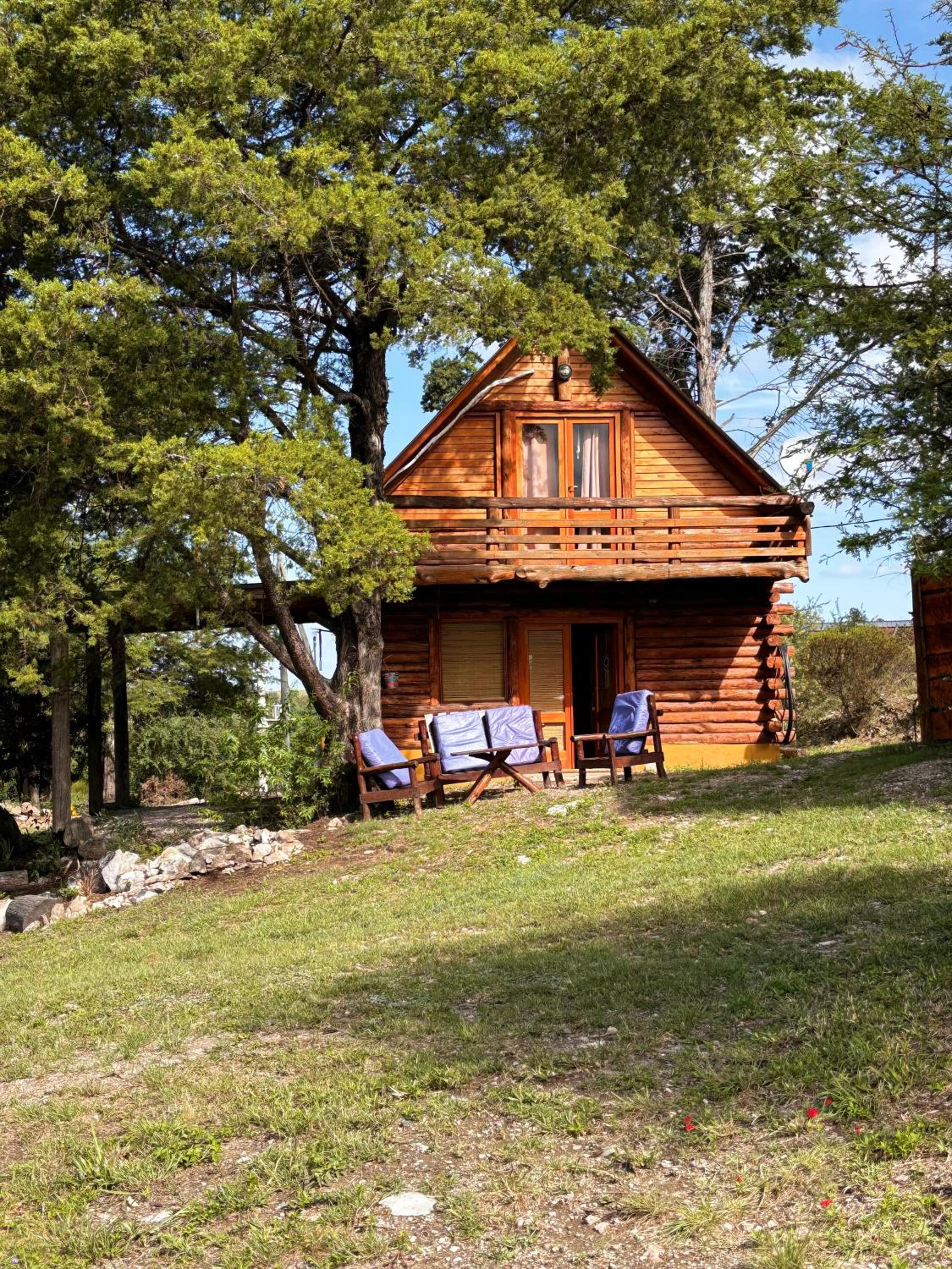 Cabañas pampa y Rio