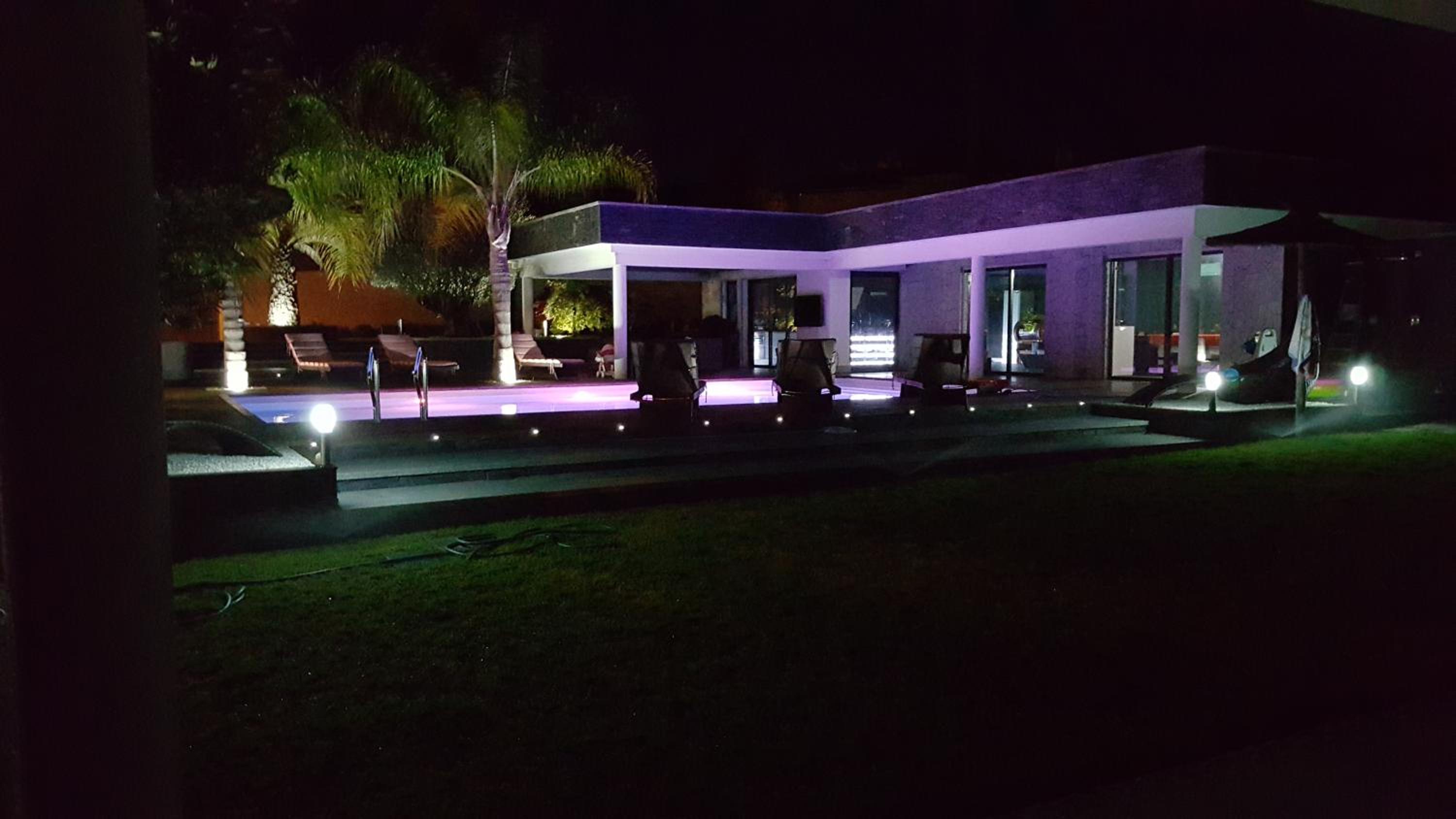 Villa droena en Carrazedo — recepcion & lobby