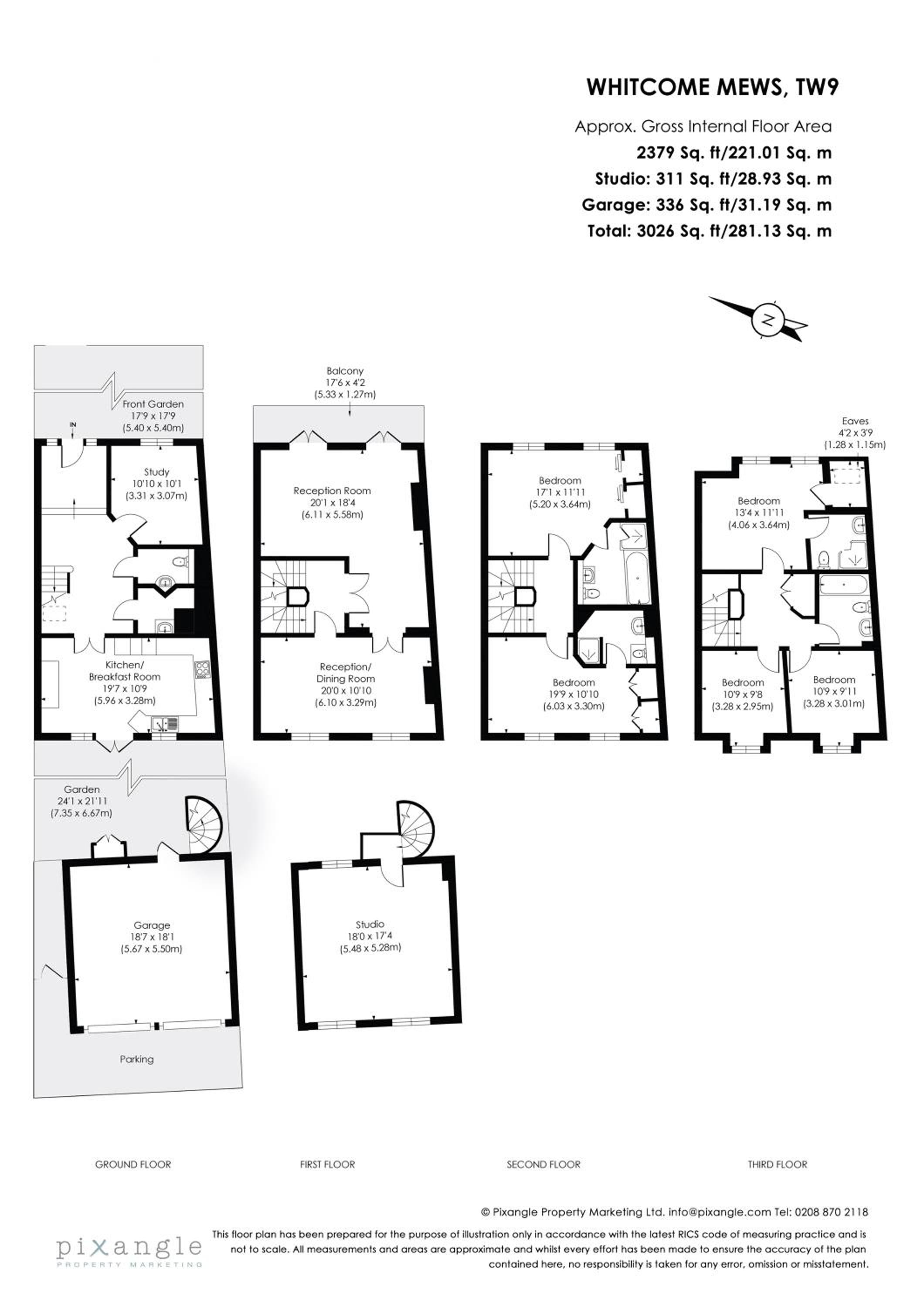 Richmond - 5 Bedroom Townhouse with Parking & Garden