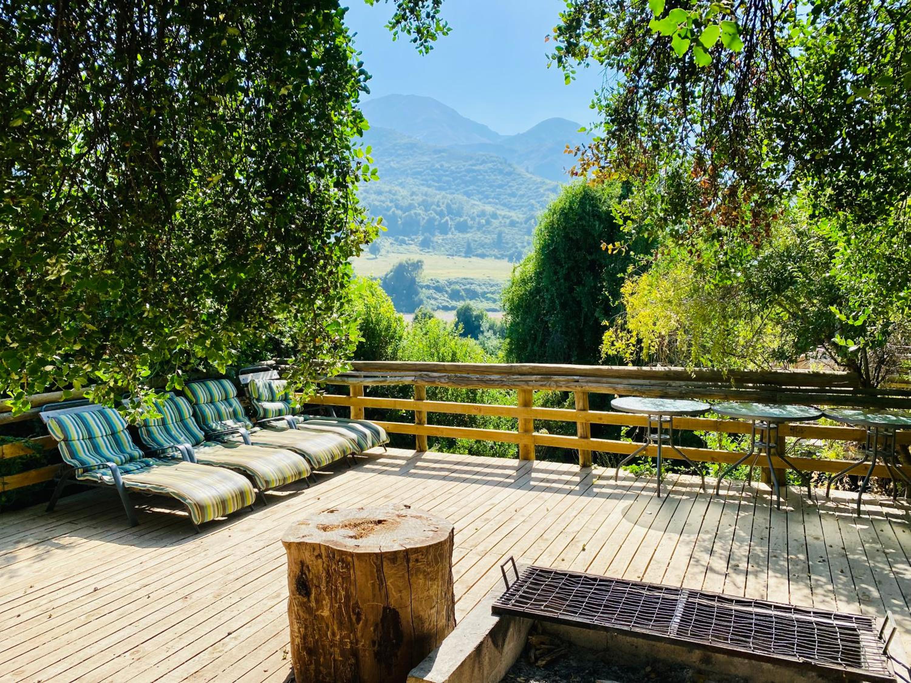 Parque Guaiquivilo, Cabañas de montaña con tinaja privada
