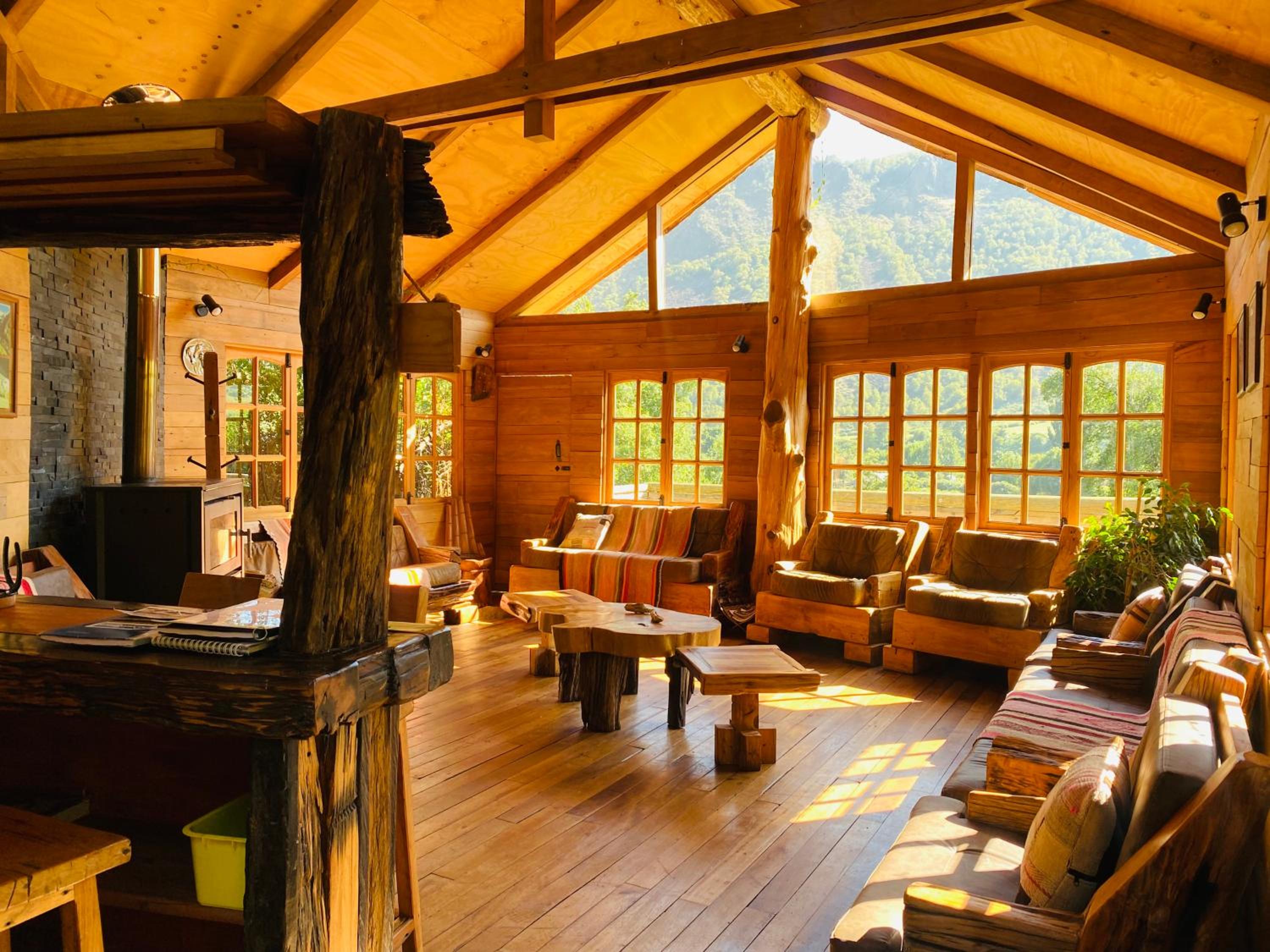 Parque Guaiquivilo, Cabañas de montaña con tinaja privada