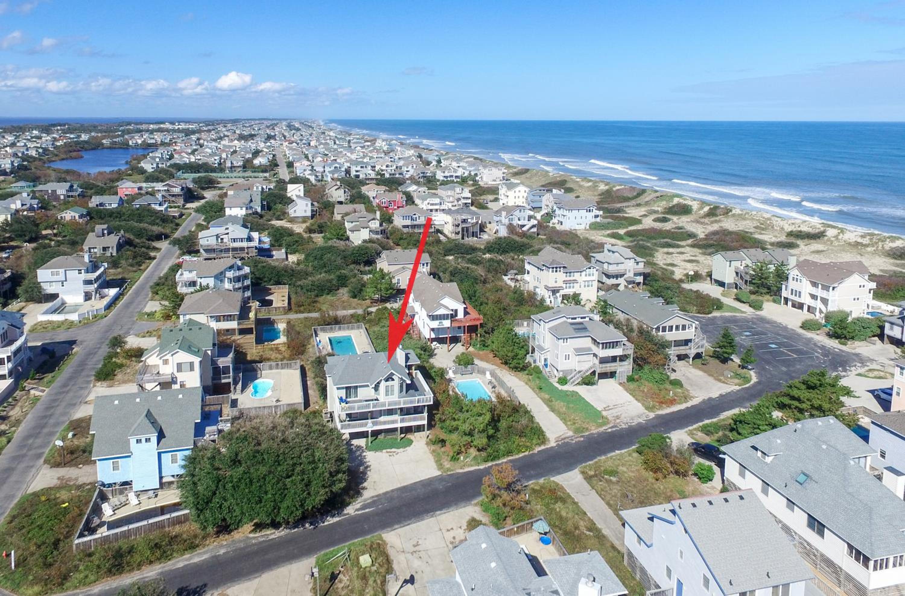 Corolla Beach Club - Ocean Sands, 110 Yards to Beach, Ocean View, Big Pool w/Pavilion, Hot Tub view 4