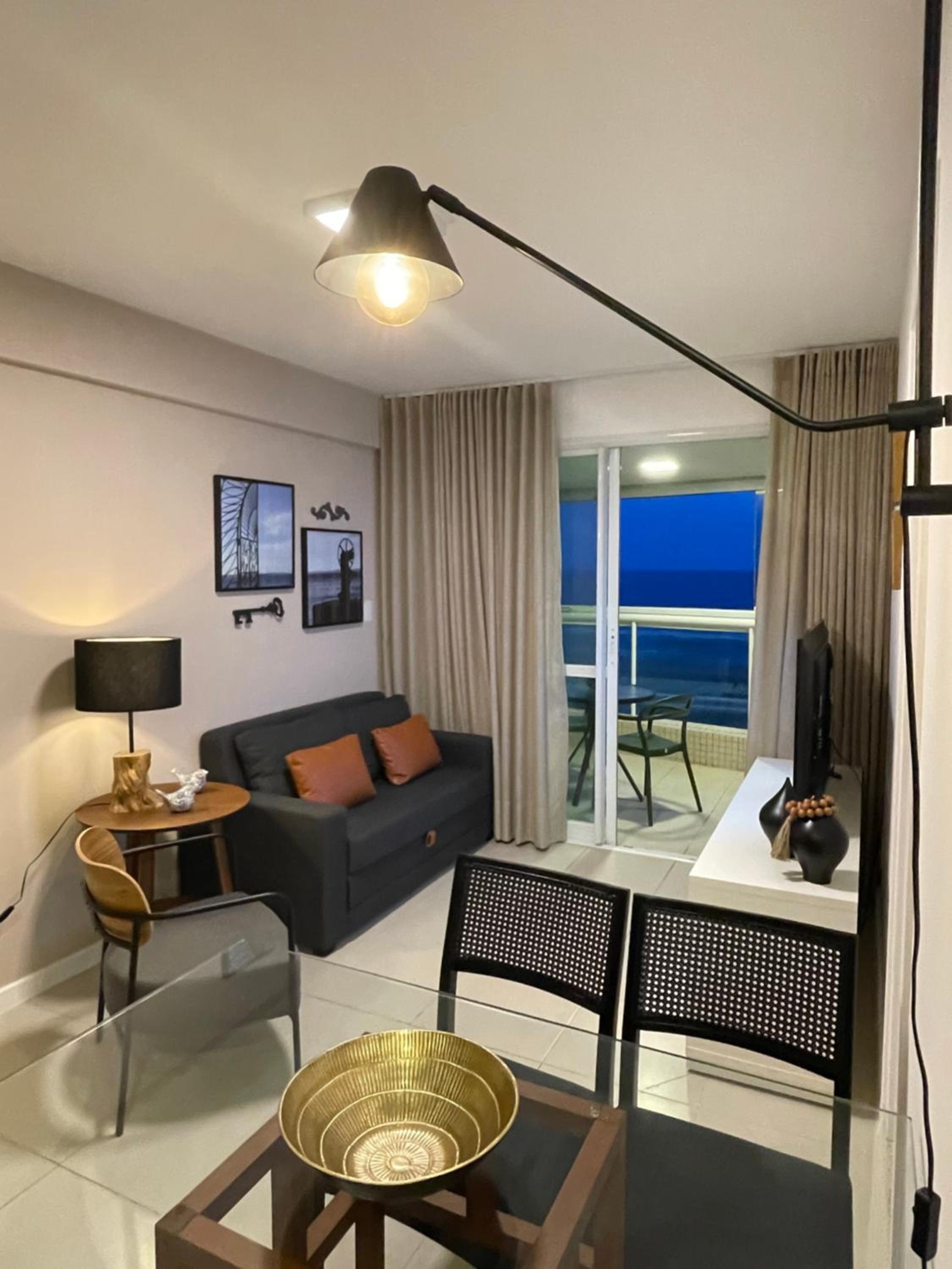 Novo quarto e sala - J. Armação - Vista Mar!