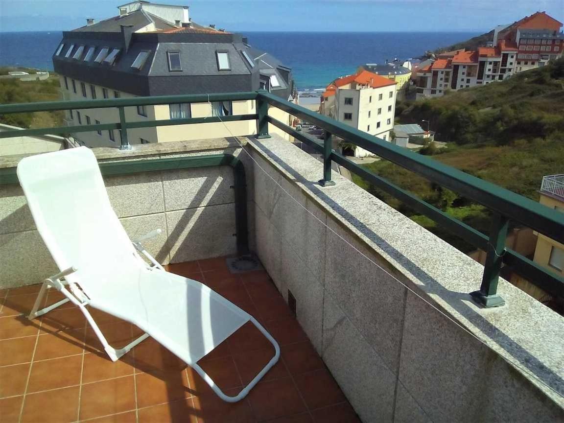 Dachwohnung mit Terasse und Meerblick unweit des Strandes