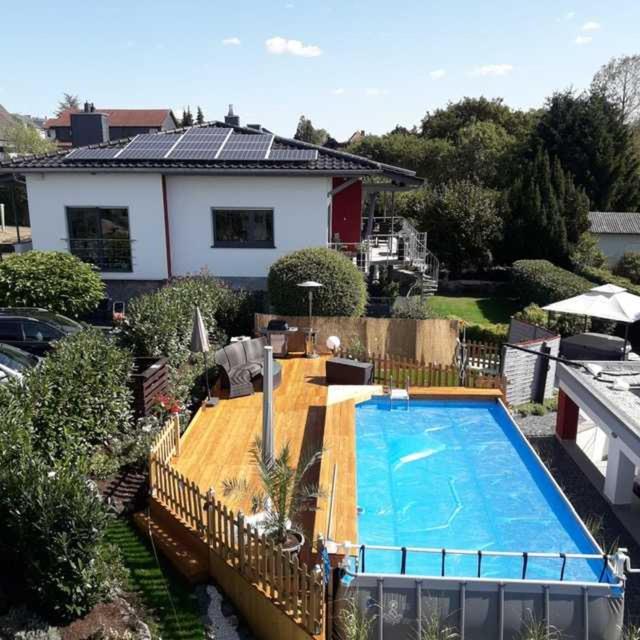 4 Sterne Ferienwohnung Schlossblick Sauna Pool Whirlpool pri