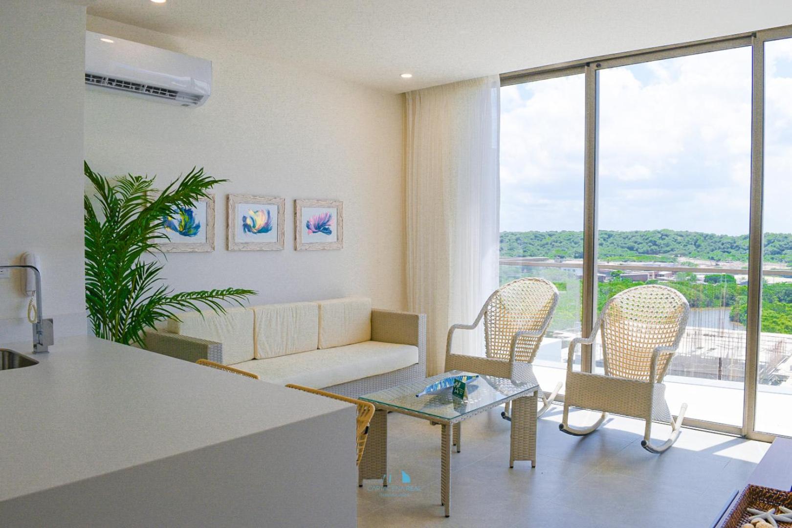 Apartamento vista al Mar lateral Panoramic View,Spectacular building,Pools, Beach Morros zoe ultimo piso