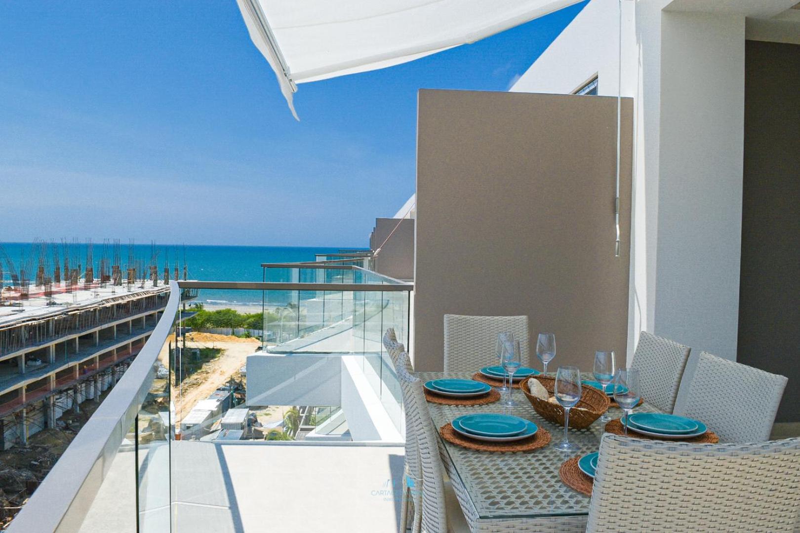 Apartamento vista al Mar lateral Panoramic View,Spectacular building,Pools, Beach Morros zoe ultimo piso