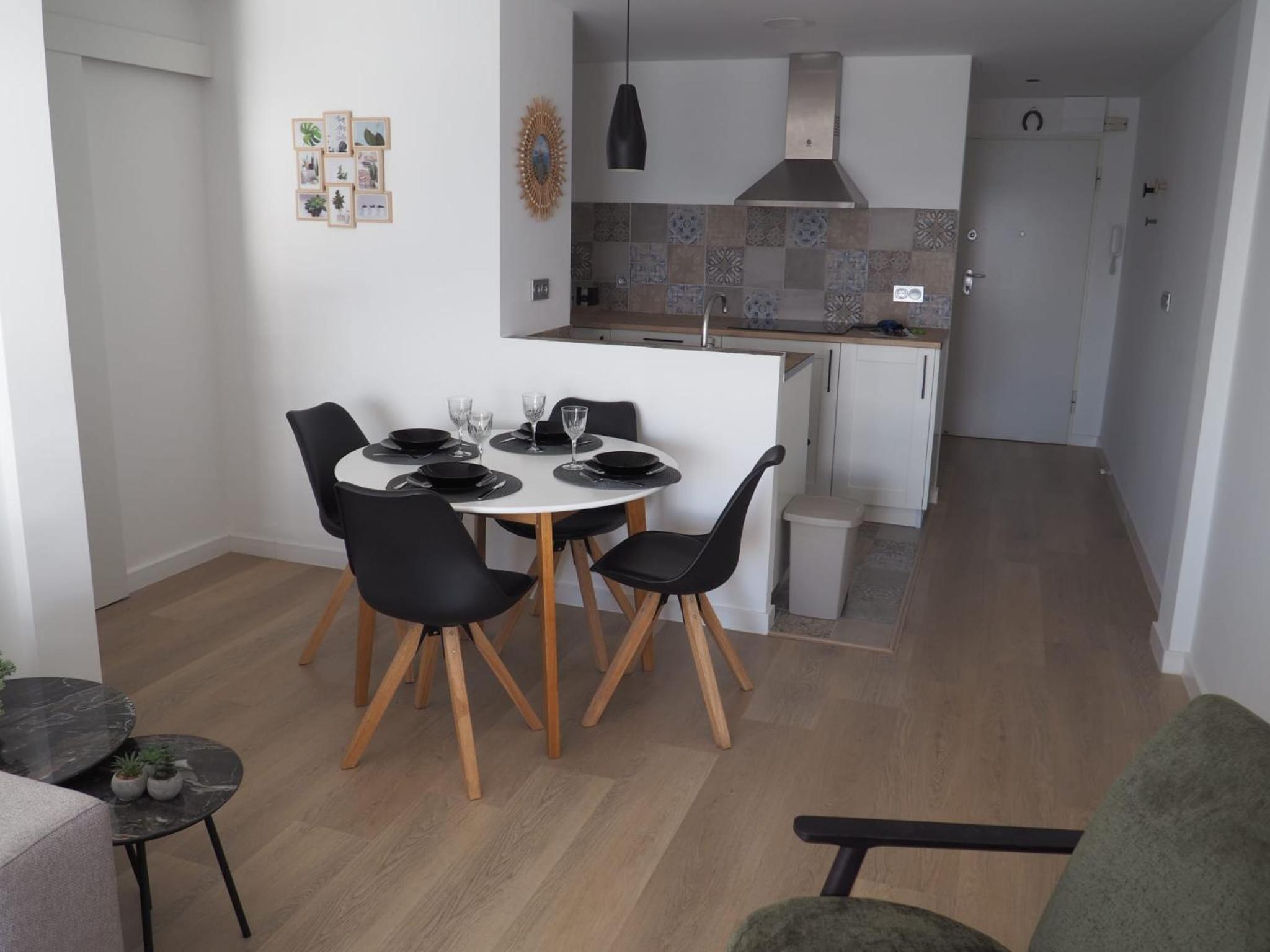 Apartamento L´espigo de Saoret primera linea playa Centro soleado y recien renovado