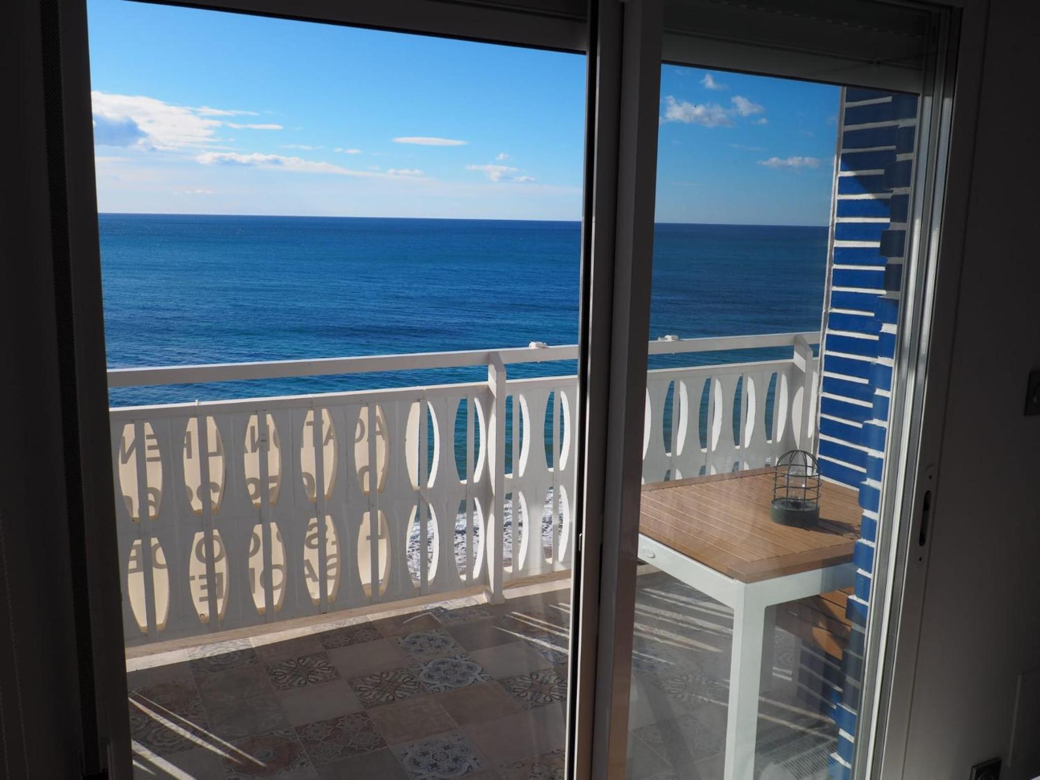 Apartamento L´espigo de Saoret primera linea playa Centro soleado y recien renovado
