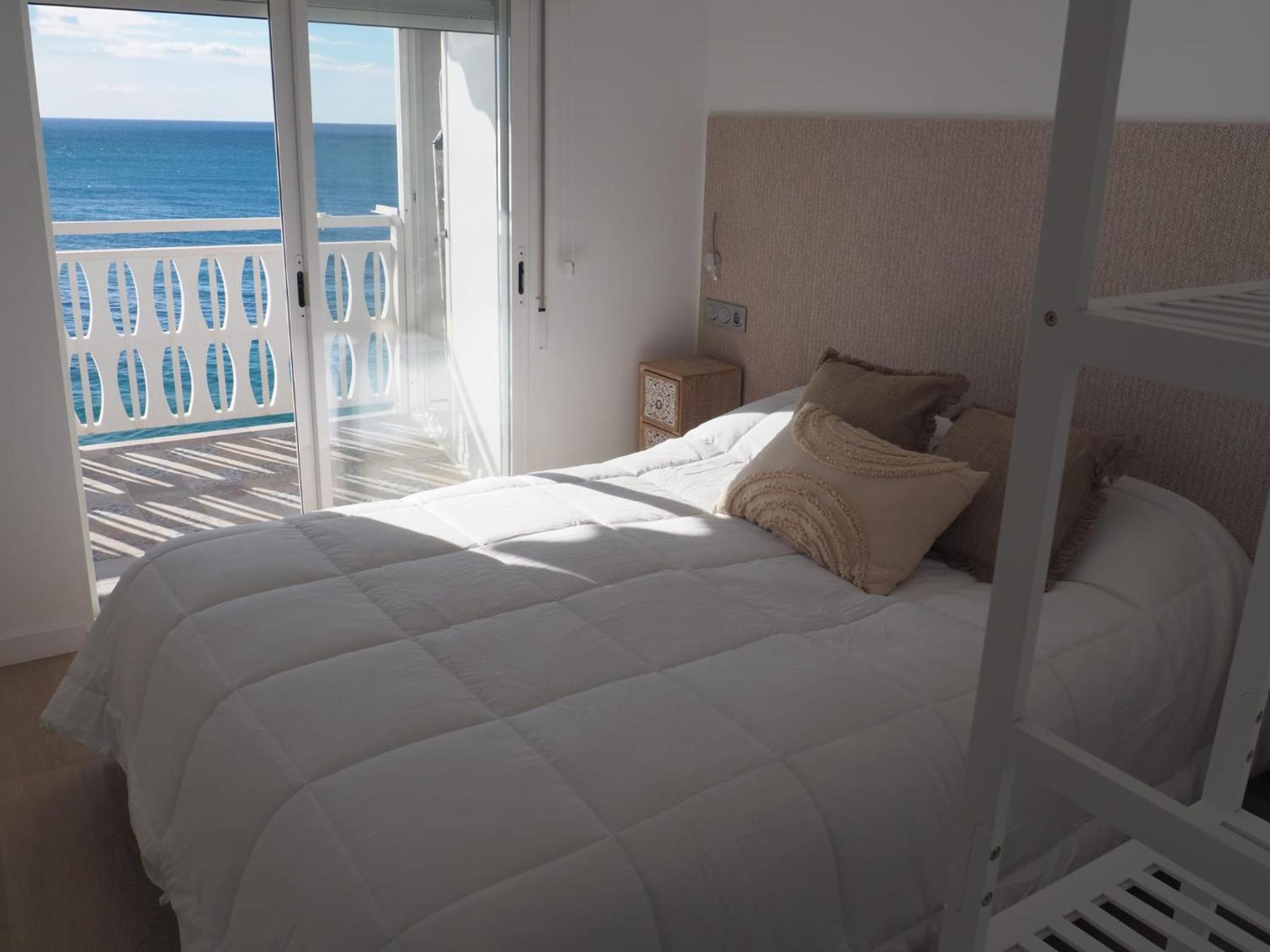 Apartamento L´espigo de Saoret primera linea playa Centro soleado y recien renovado