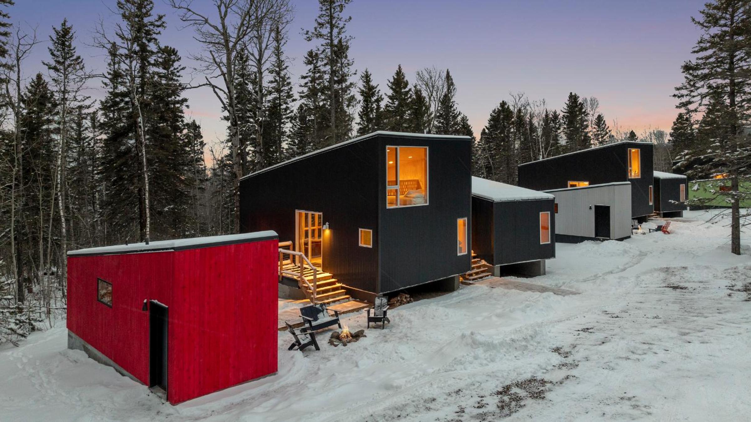 Ski Hill Cabins and Saunas