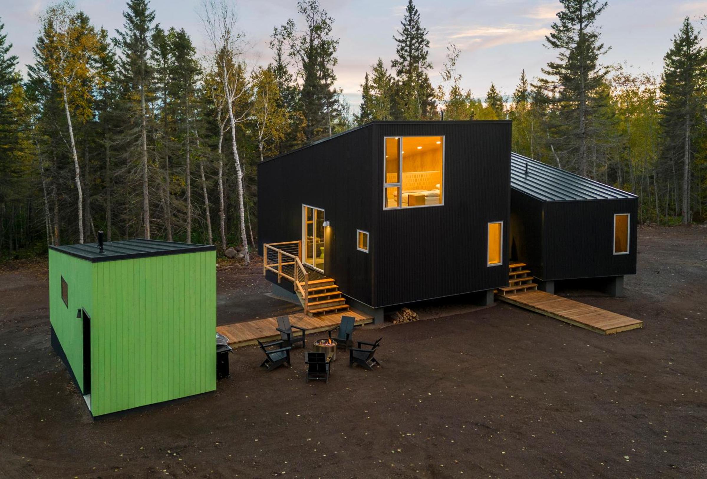 Ski Hill Cabins and Saunas