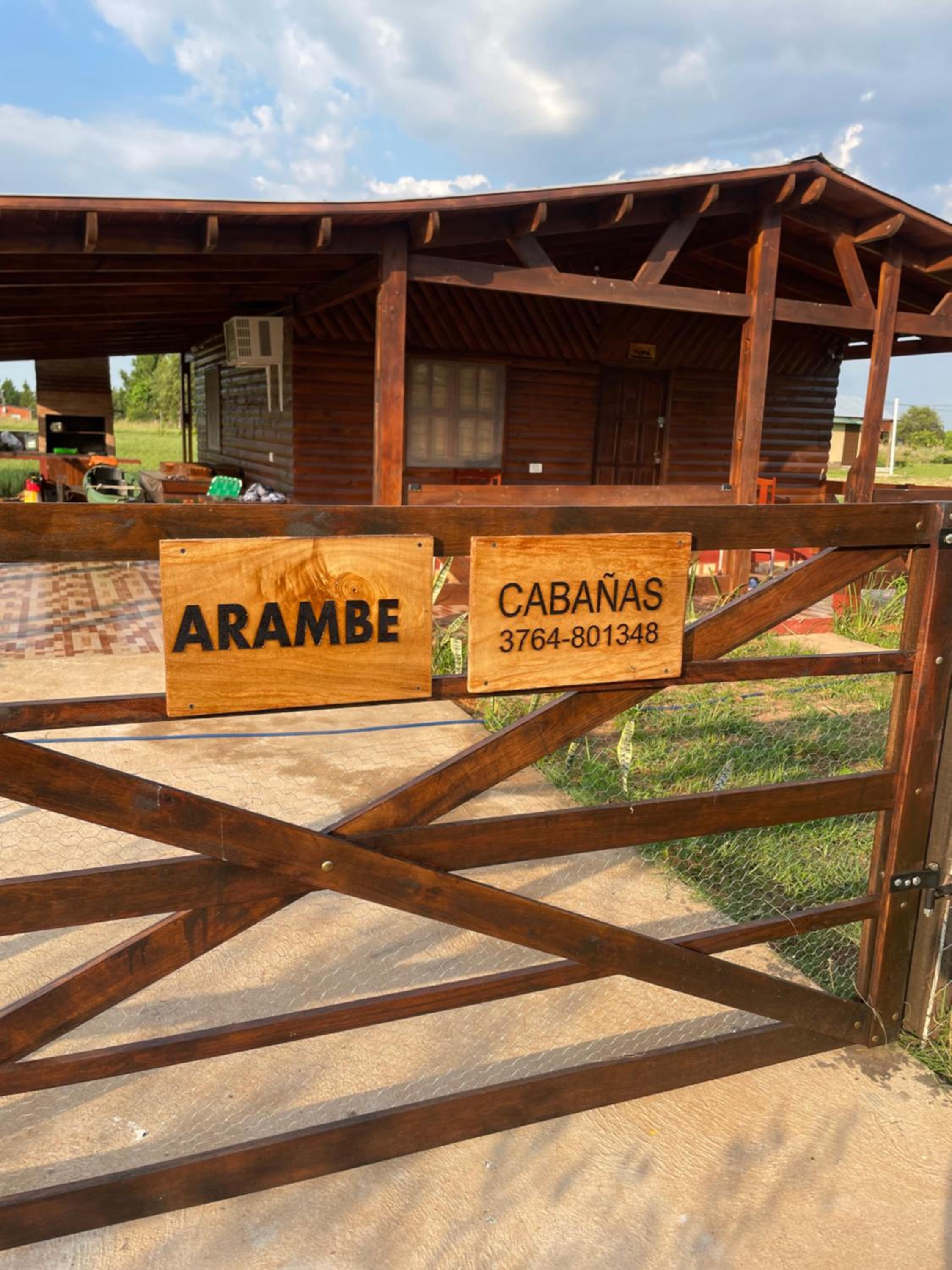 Arambe cabañas BAHIA CARAYÁ