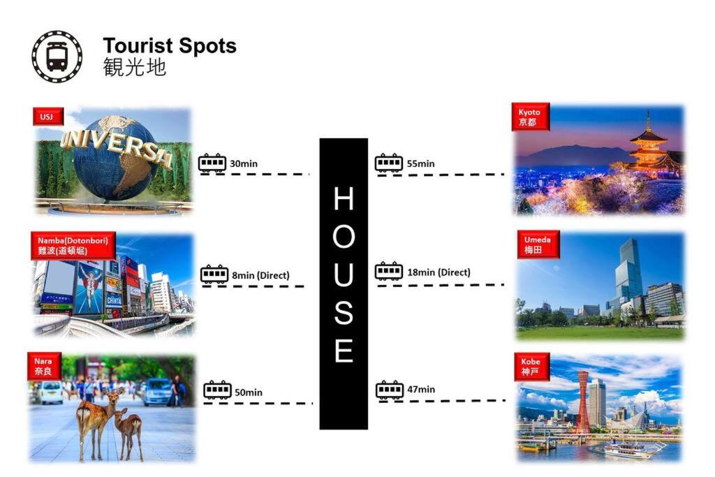 OPEN SALE-Full renovation-stations 4 min-USJ& Namba nearby