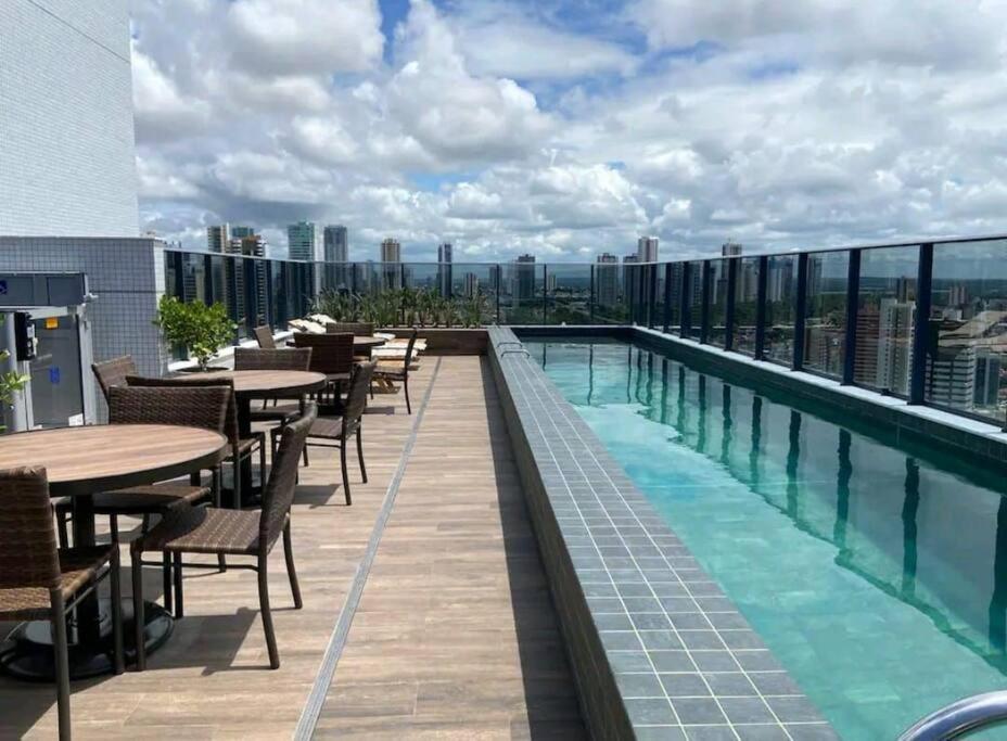 Ap de luxo com vista para o mar