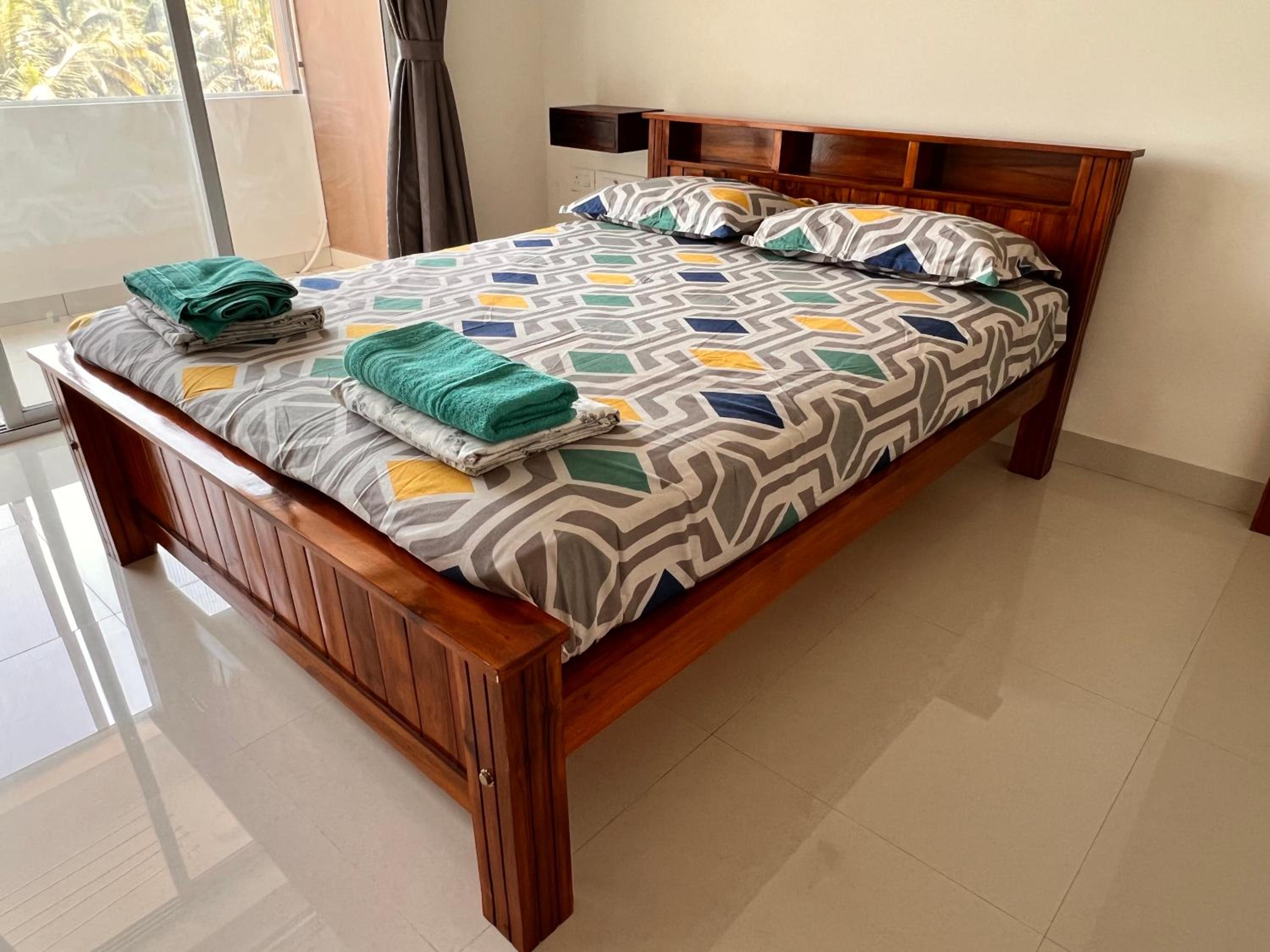 Nirvana Stay, Spacious Fully furnished 2bhk apartment in Mangalore, Full AC for Family