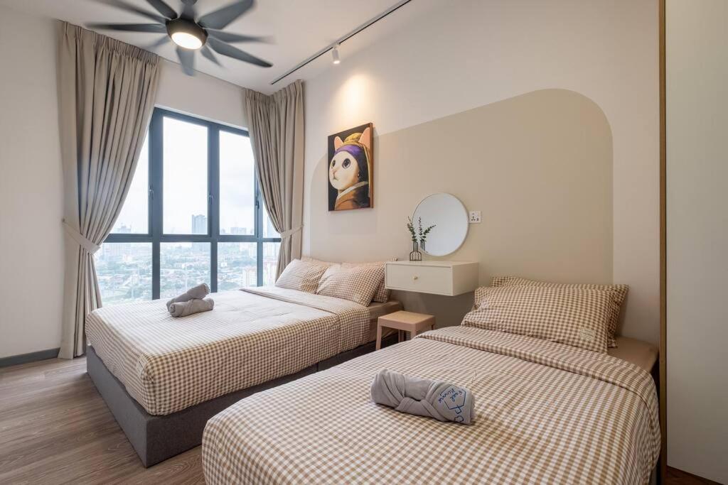 Cozy Home@United Point 3BR7Pax Pool Above Mall Gym