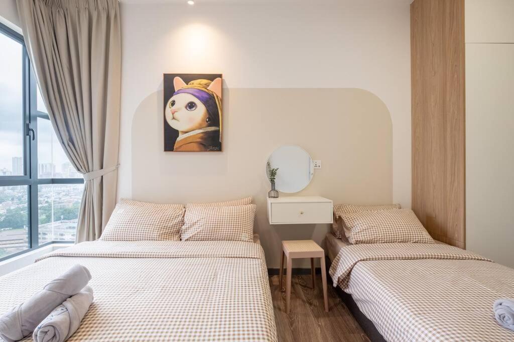 Cozy Home@United Point 3BR7Pax Pool Above Mall Gym