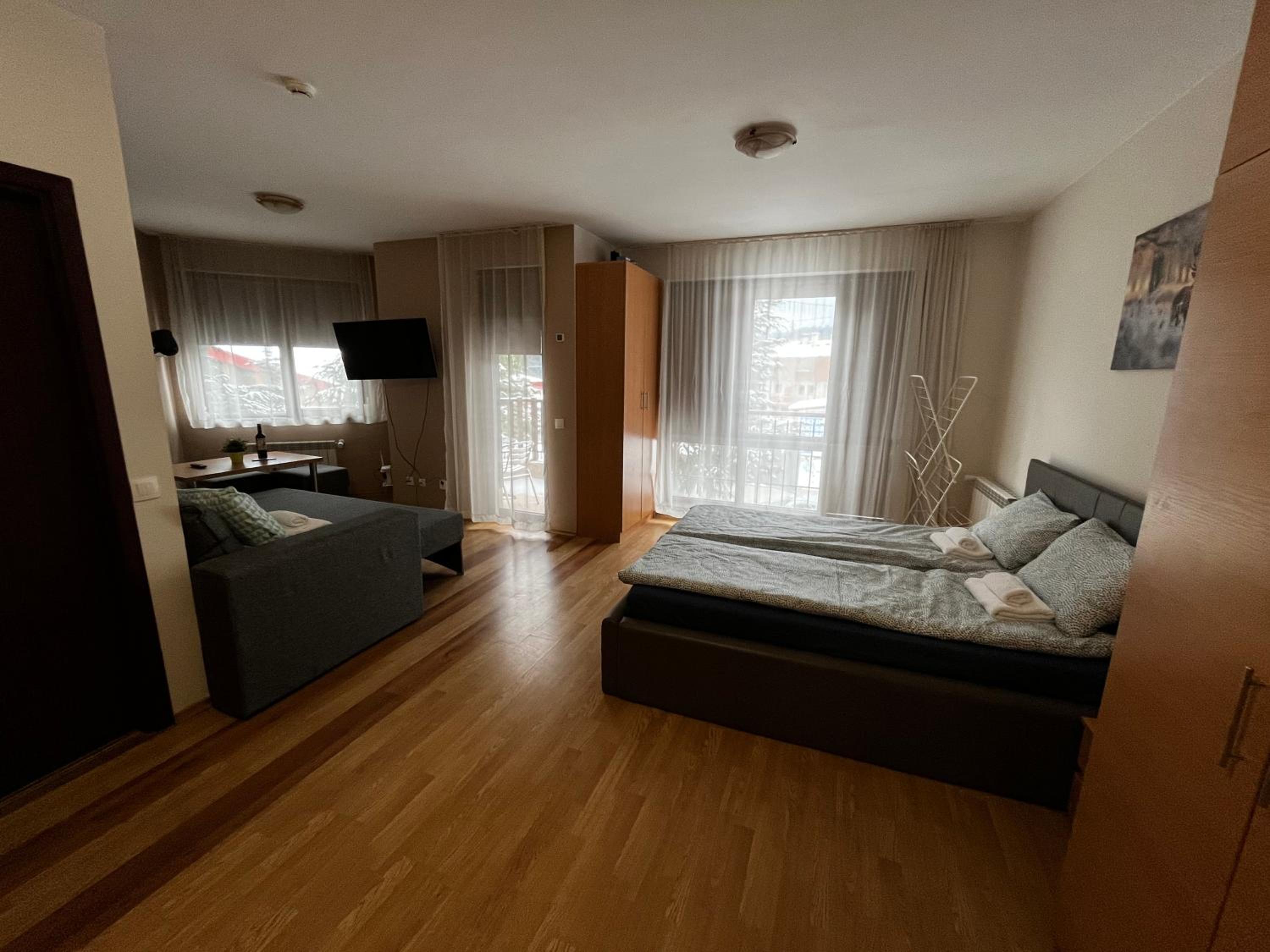 Fully Equipped Studio 50m from the slopes - Borovets, Flora Residence, Tulip 06