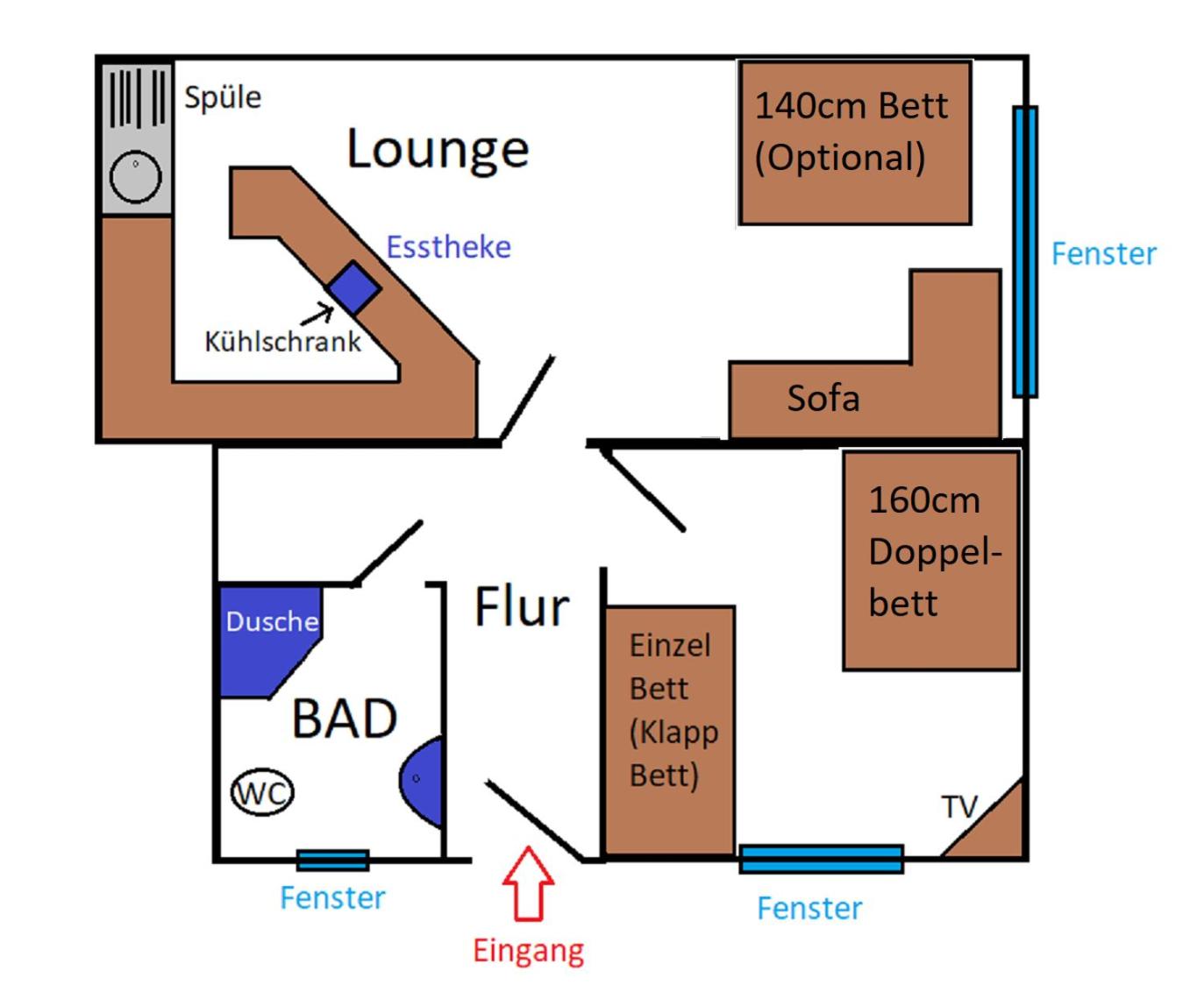 Kellerwaldturm Apart-Room