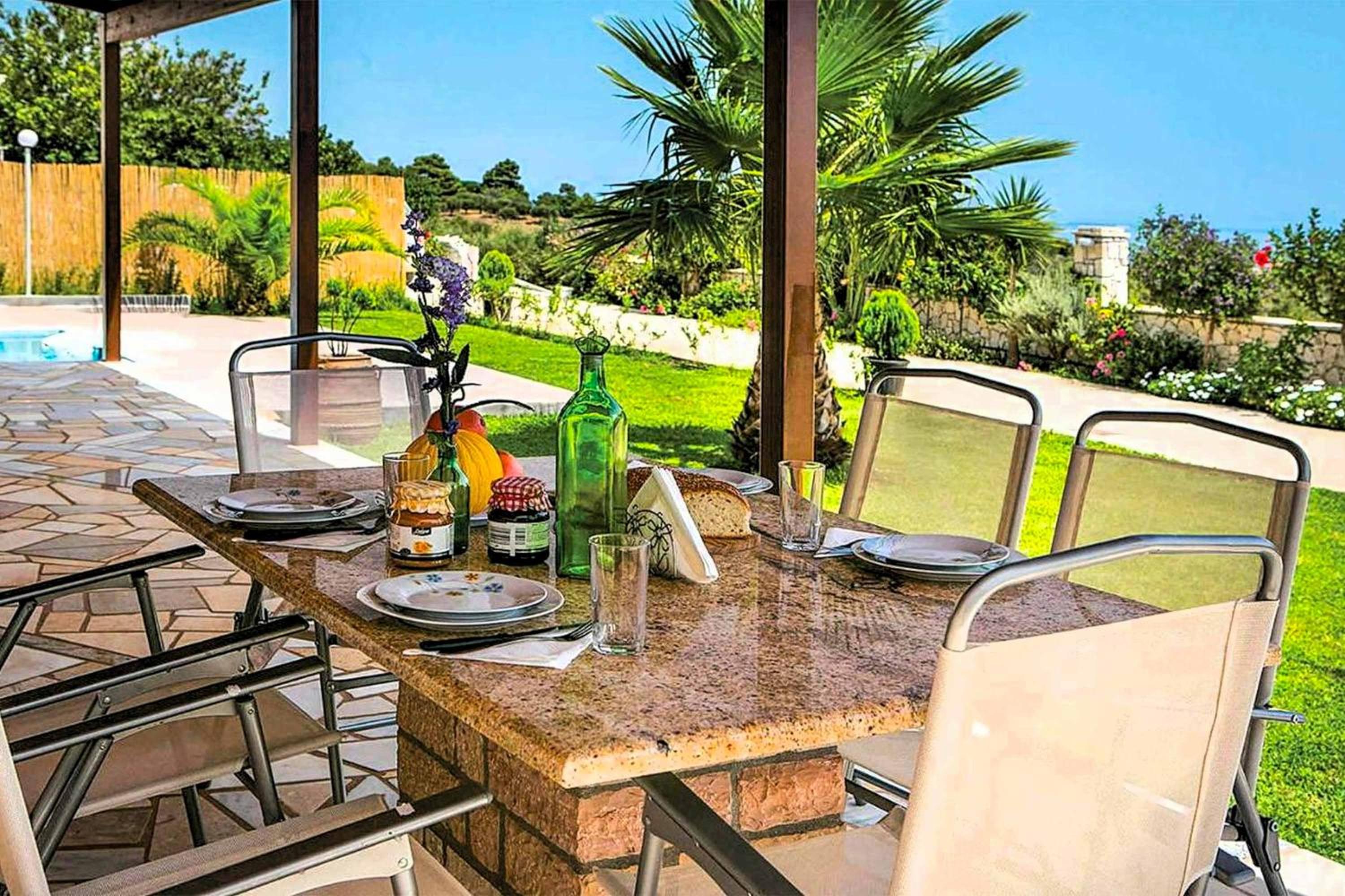 Villa Skala Blue view 2