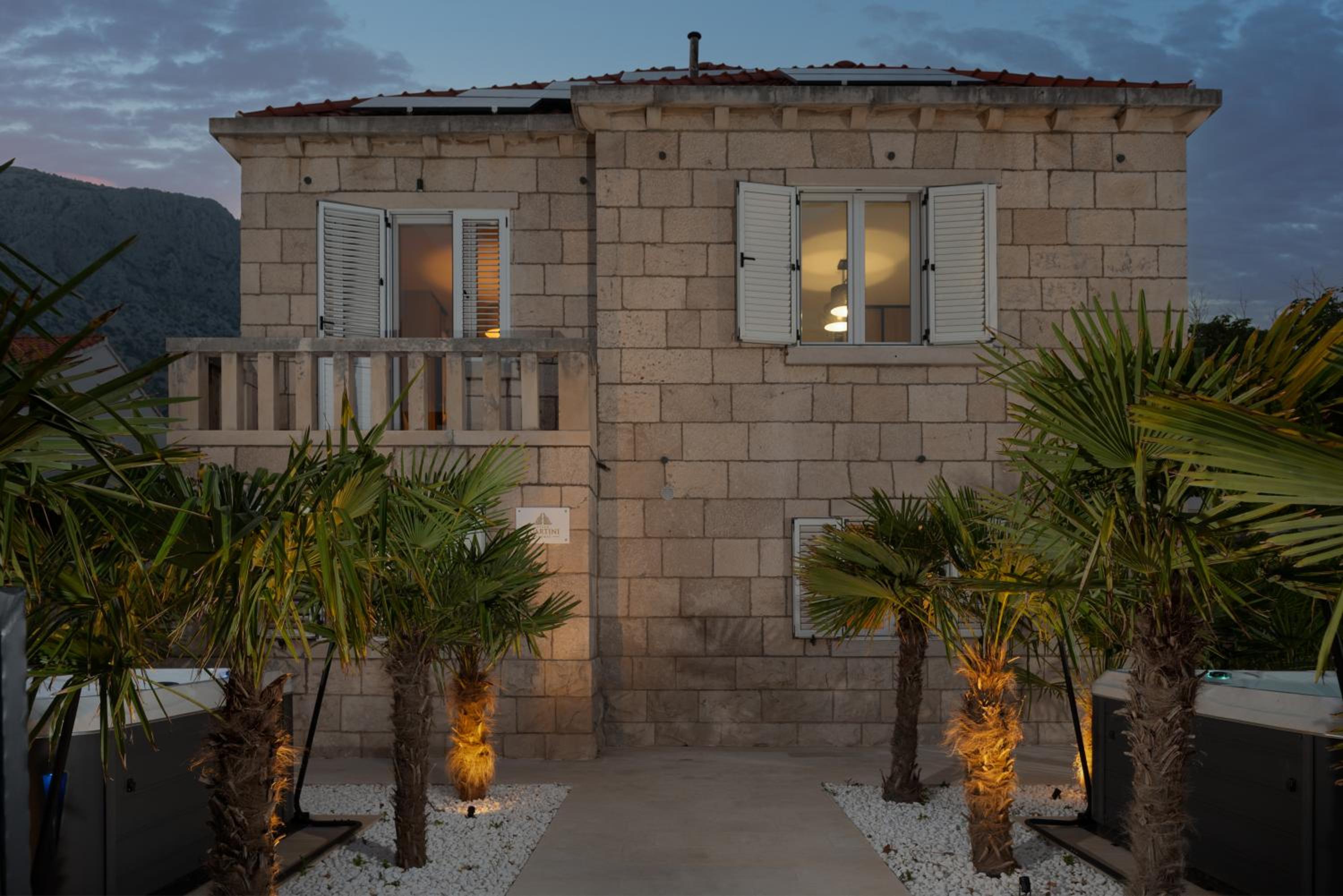 Jakuzzi Vila Suartini Orebić view 2