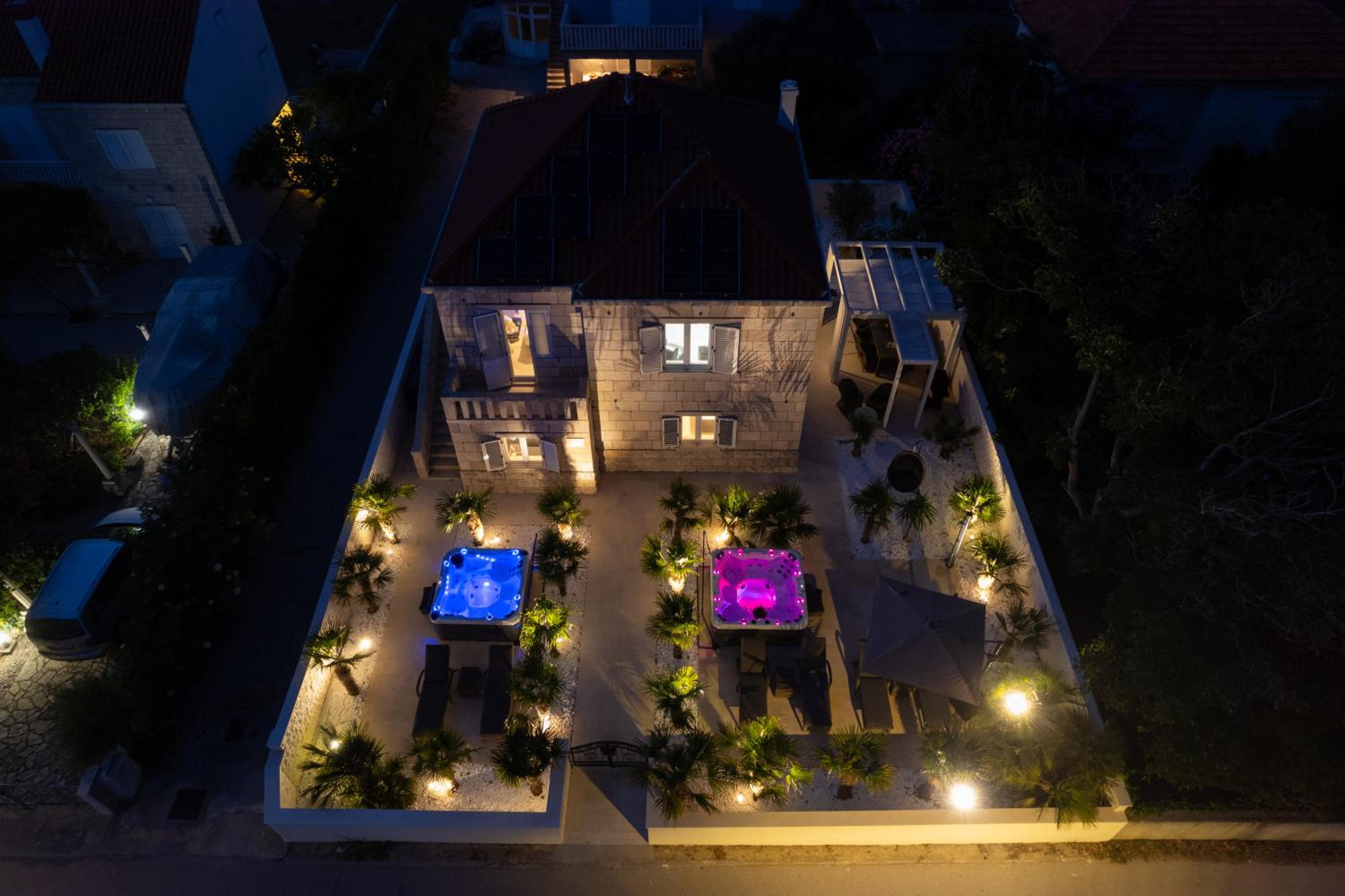 Jakuzzi Vila Suartini Orebić view 5