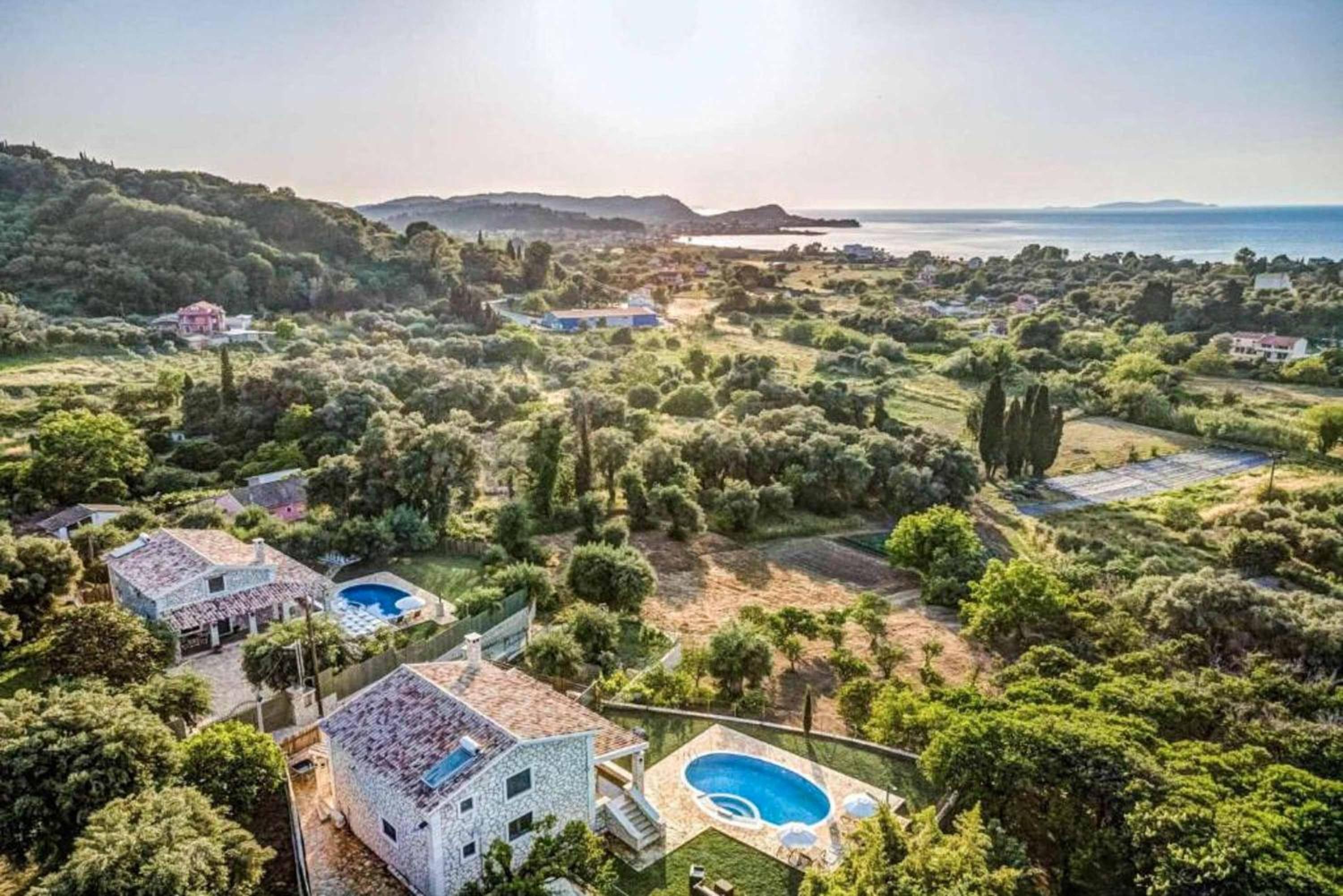 Villa Irida Garden view 3