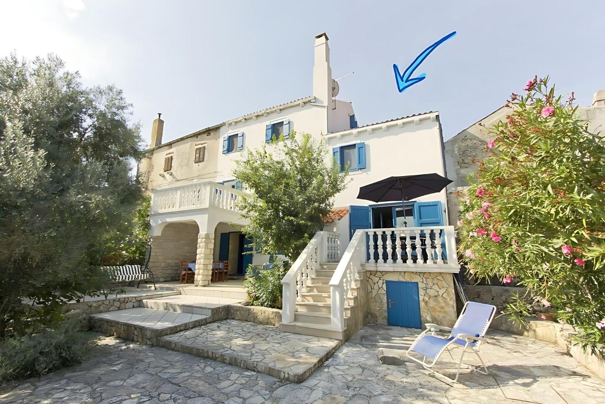 Villa Karolina Großes Ferienhaus Meerblick 2000qm Garten Familien Gruppen Insel Lošinj photo 3