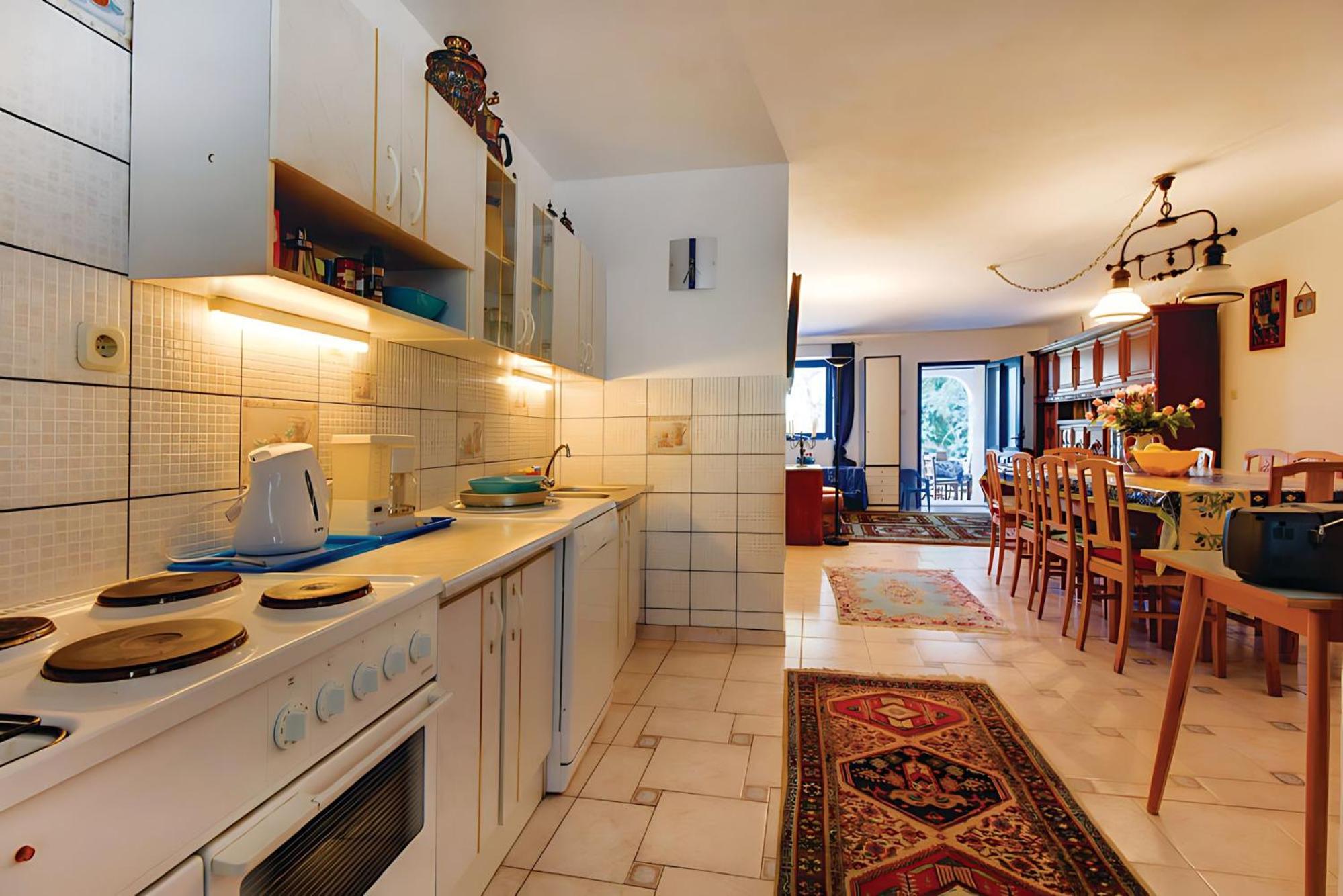 Villa Karolina Großes Ferienhaus Meerblick 2000qm Garten Familien Gruppen Insel Lošinj