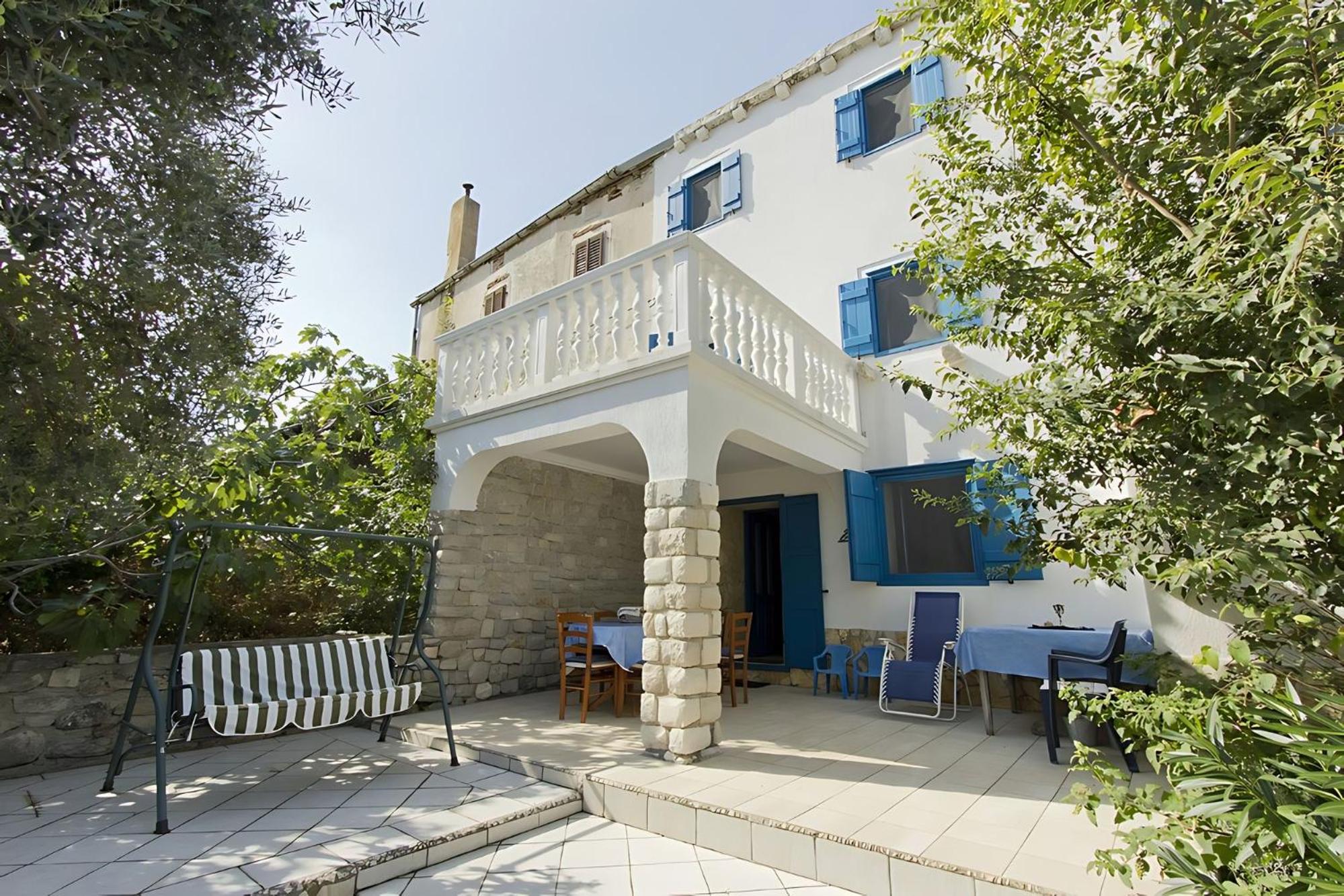 Villa Karolina Großes Ferienhaus Meerblick 2000qm Garten Familien Gruppen Insel Lošinj