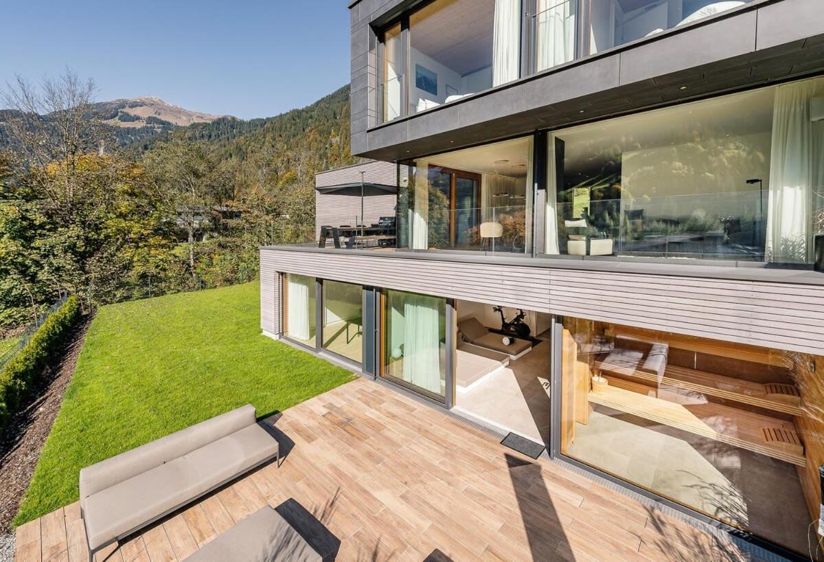 Luxus Chalet Skilift fußläufig Bergblick & Wellness