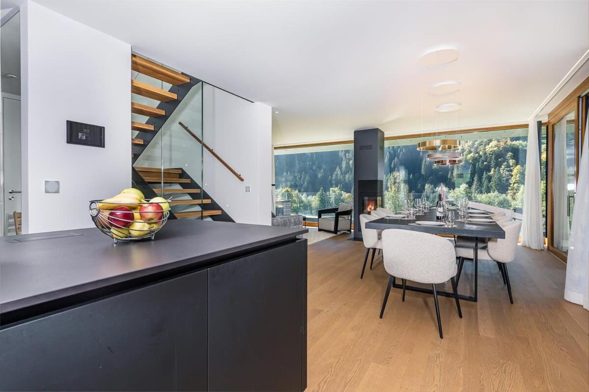 Luxus Chalet Skilift fußläufig Bergblick & Wellness